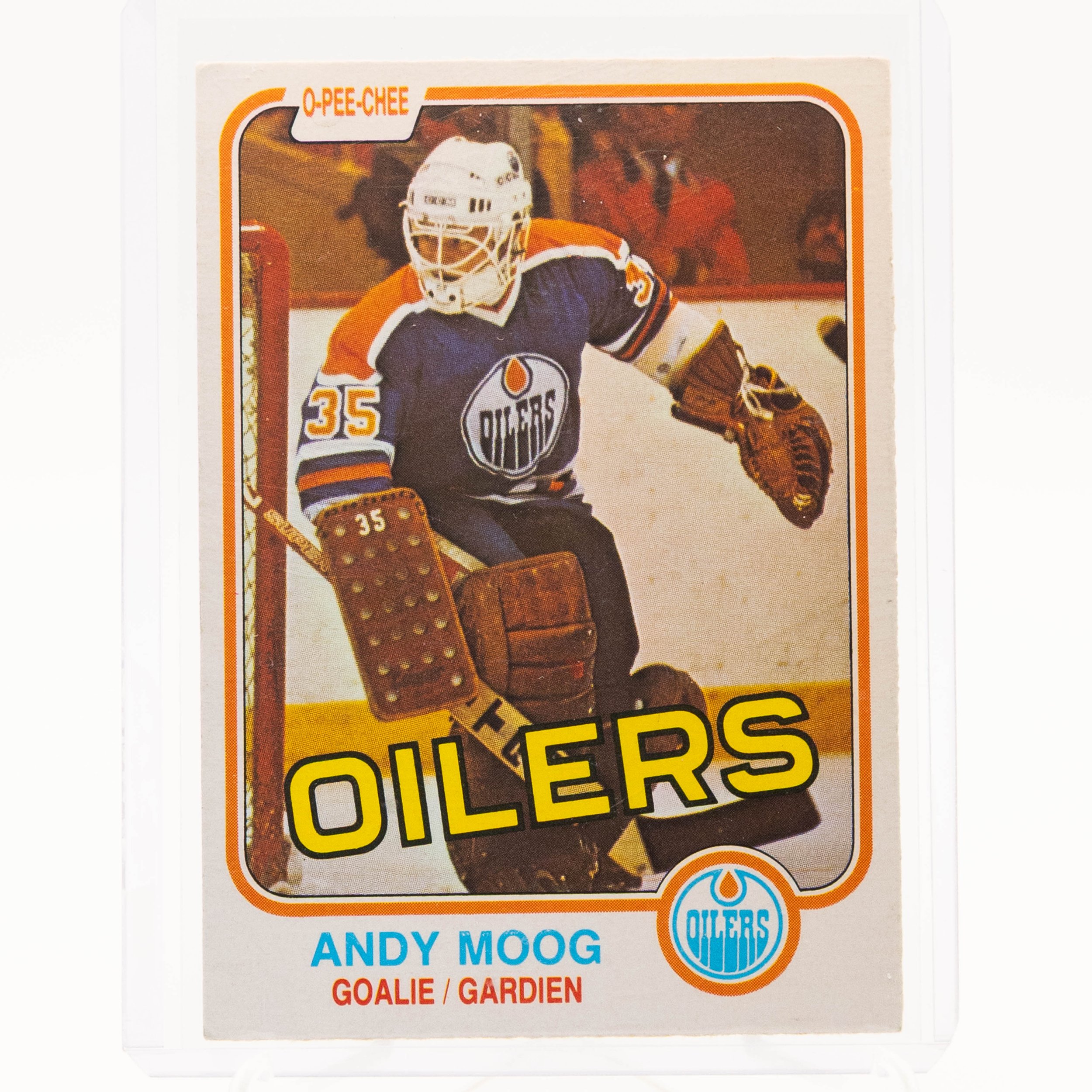 Andy Moog 1981 O-Pee-Chee