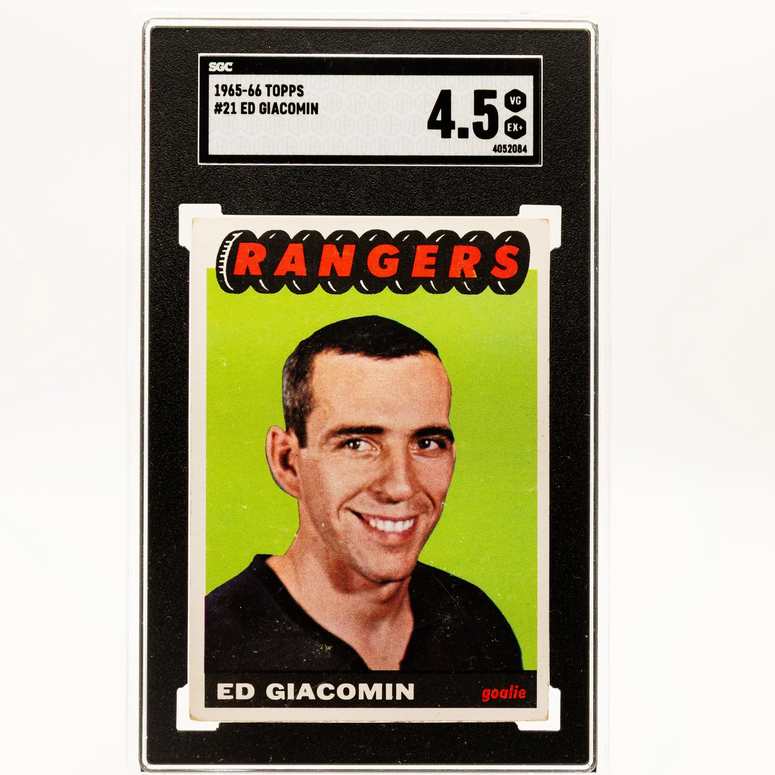 Ed Giacomin 1965 Topps 