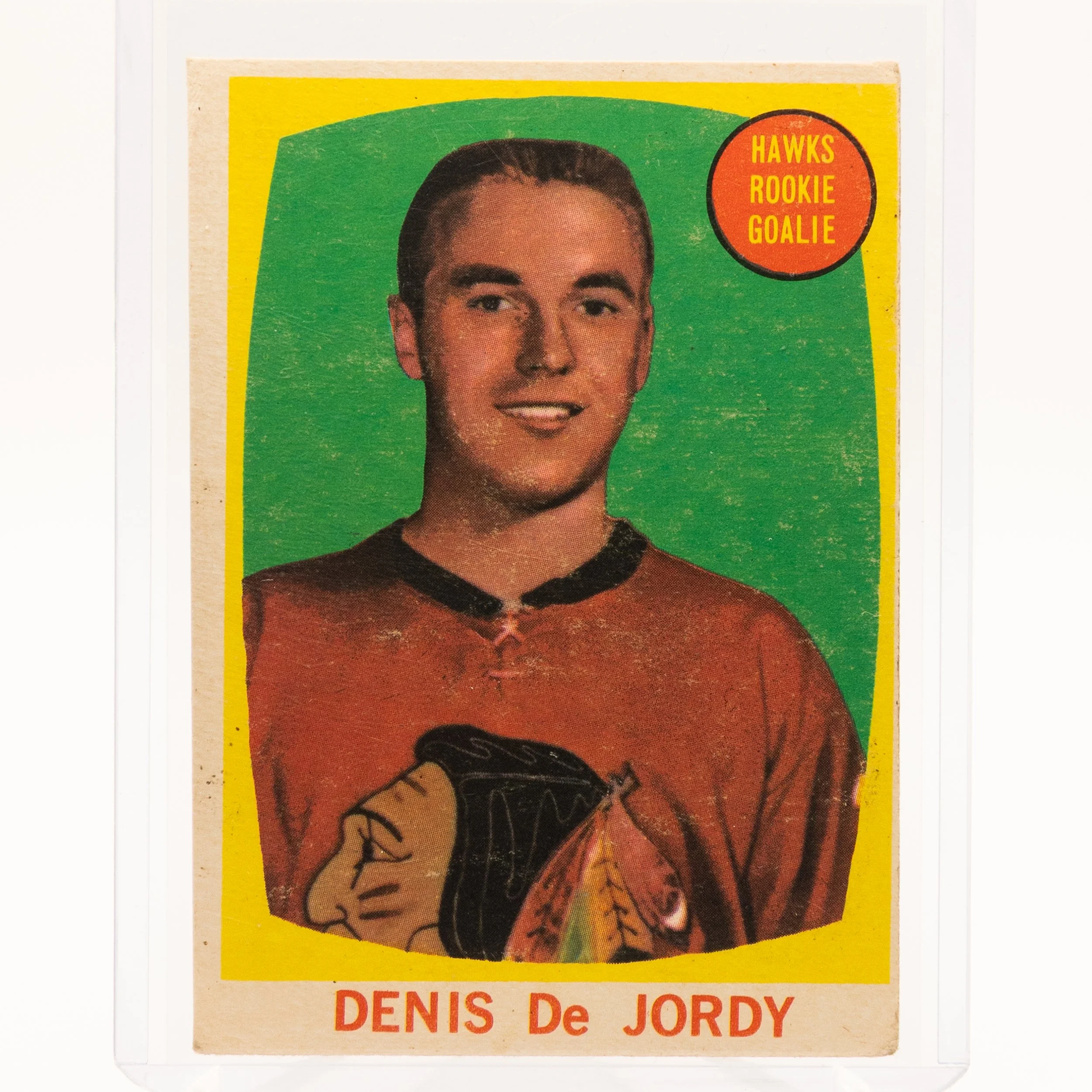Denis De Jordy 1961 Topps 