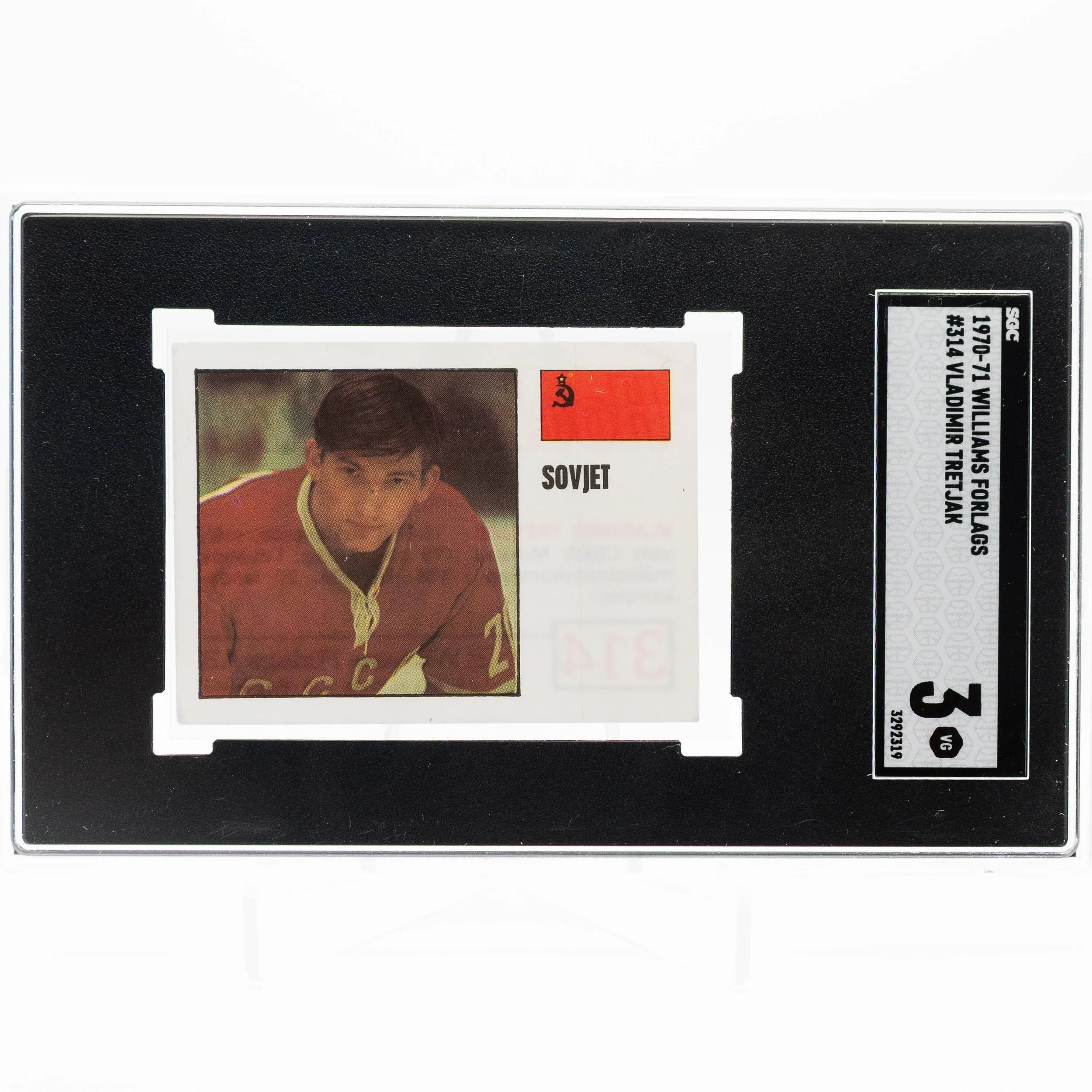 1970 Vladimir Tretiak 1970 William Forgas