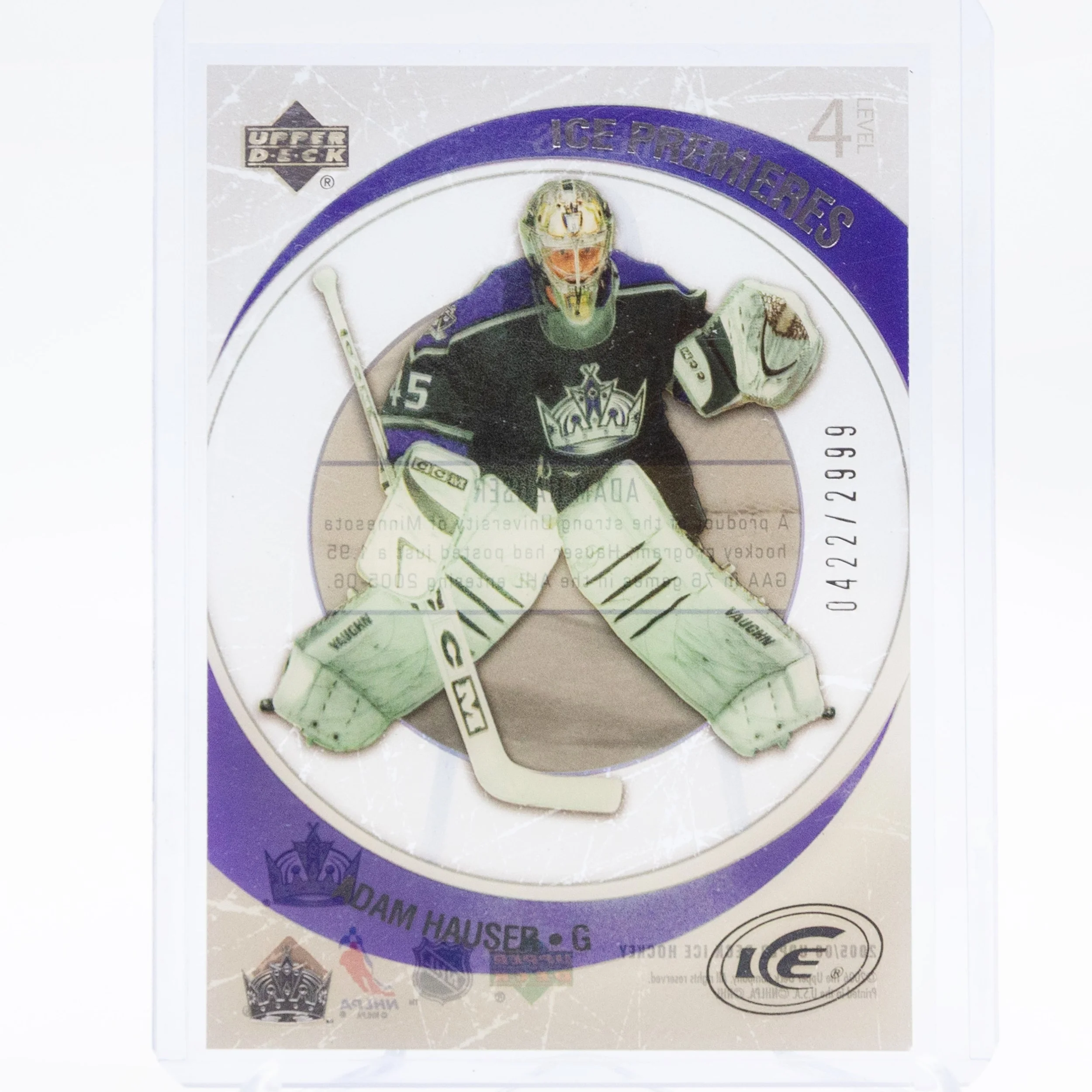 Adam Hauser 2005 Upper Deck