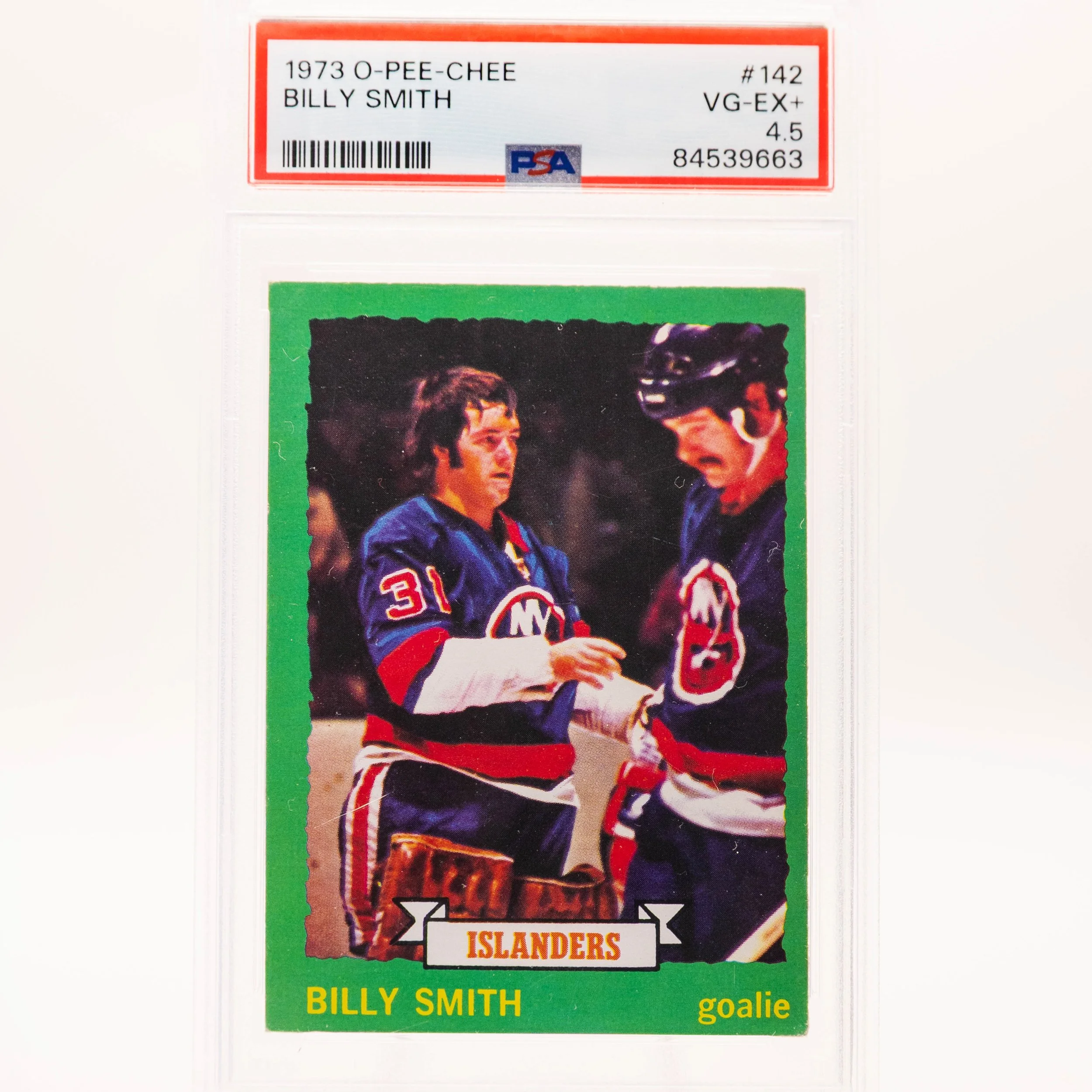 Billy Smith 1973 O-Pee-Chee