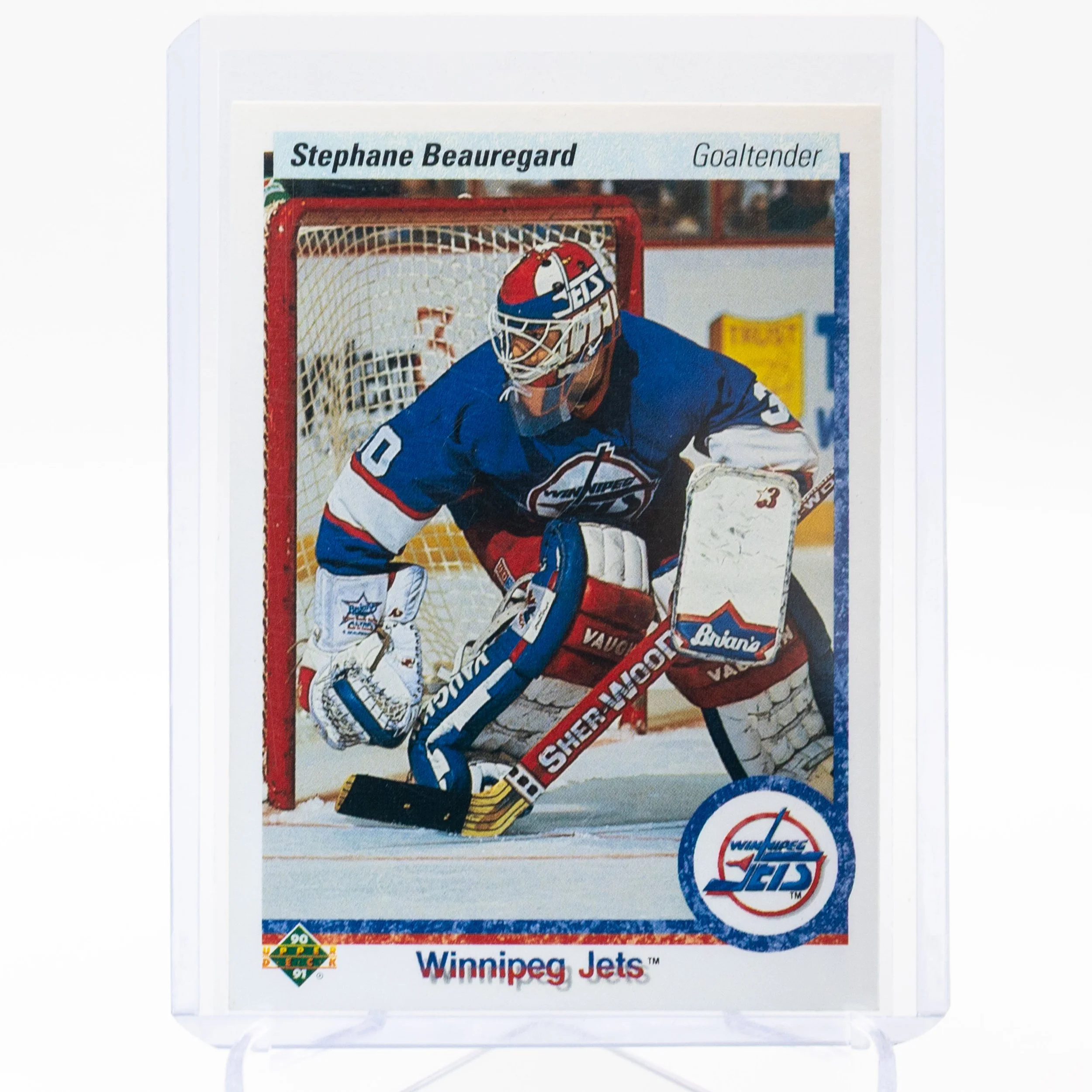 Stephane Beauregard 1990 Upper Deck