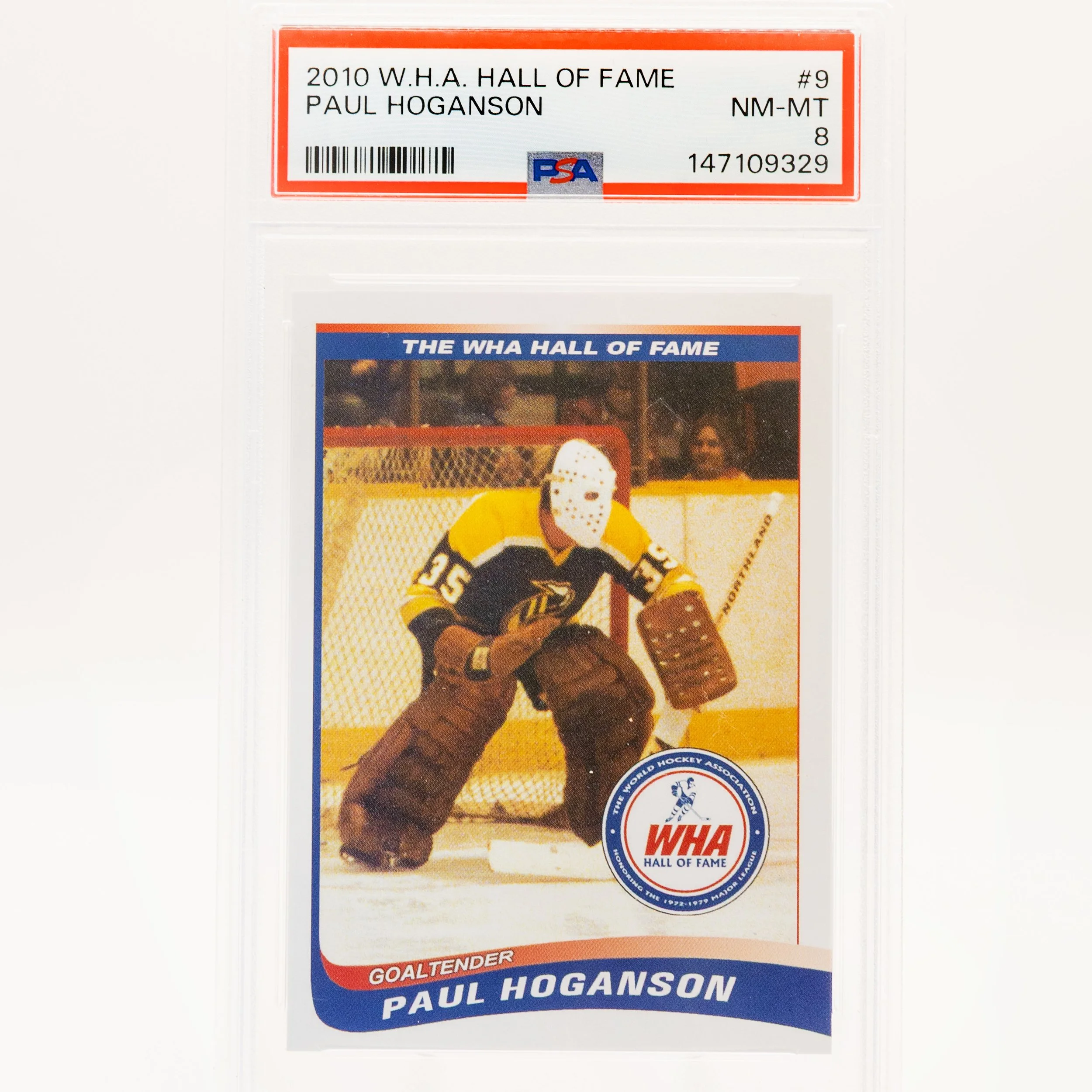 Paul Hoganson 2010 WHA Hall Of Fame