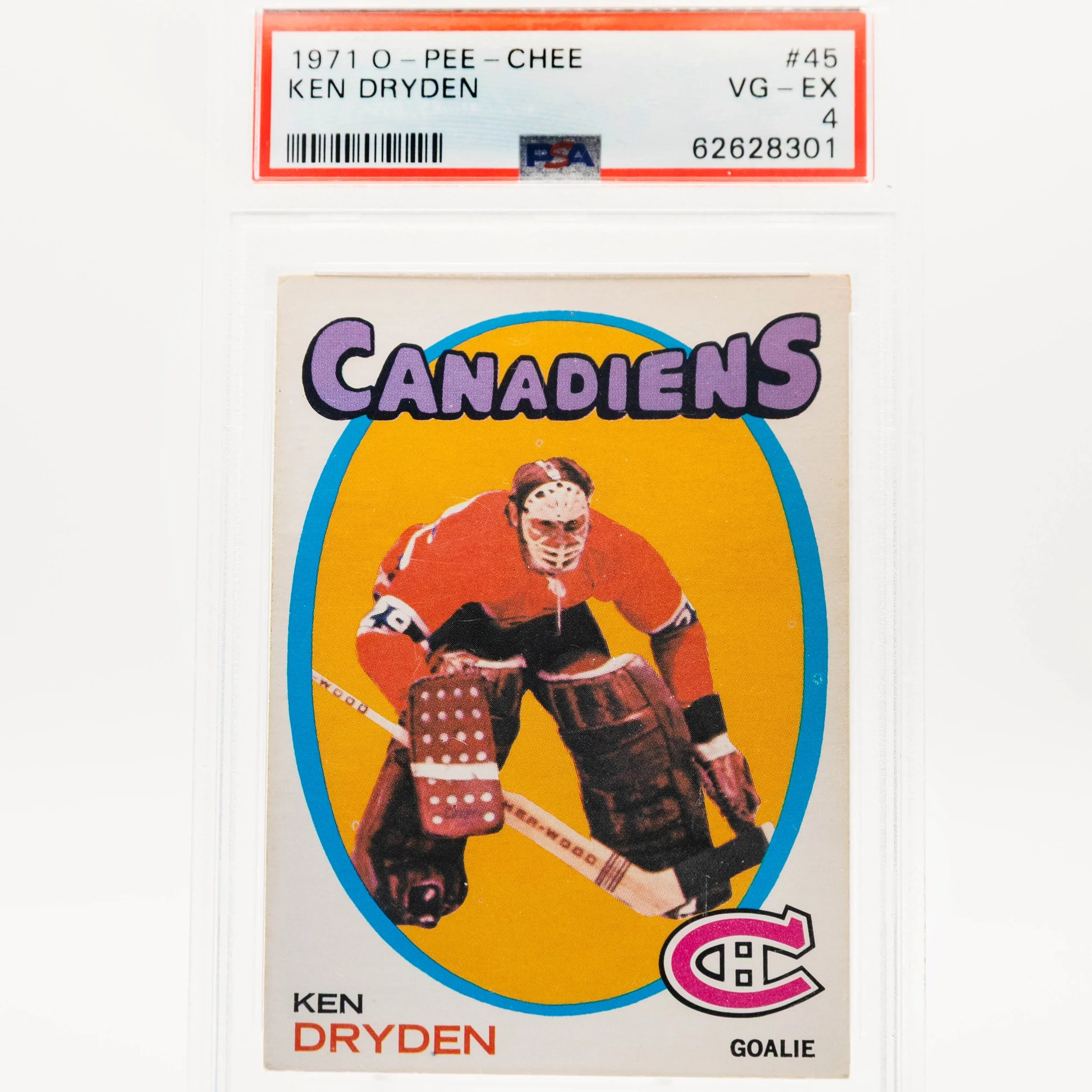 Ken Dryden 1971 O-Pee-Chee