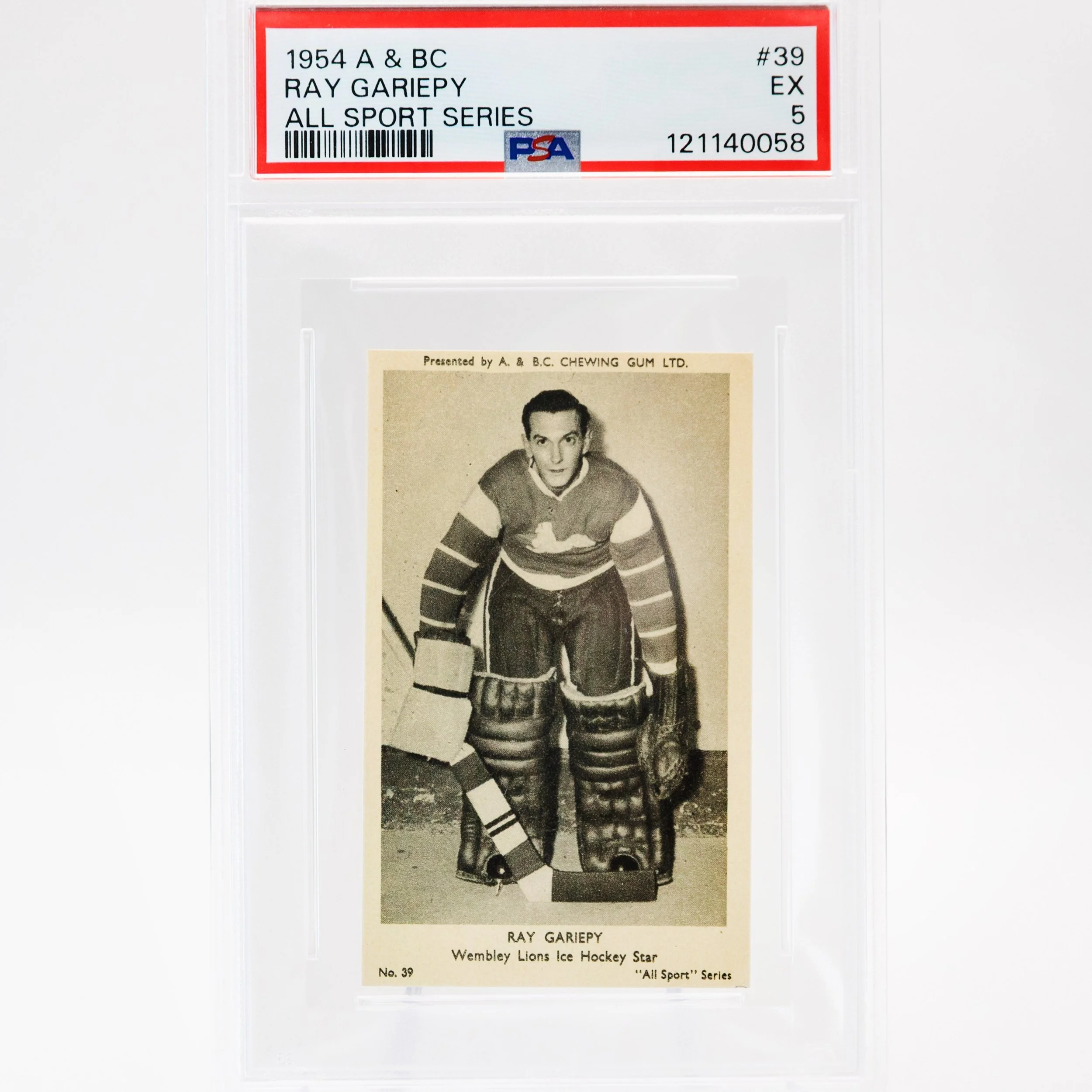 Ray Gariepy 1954 All Sport Series 
