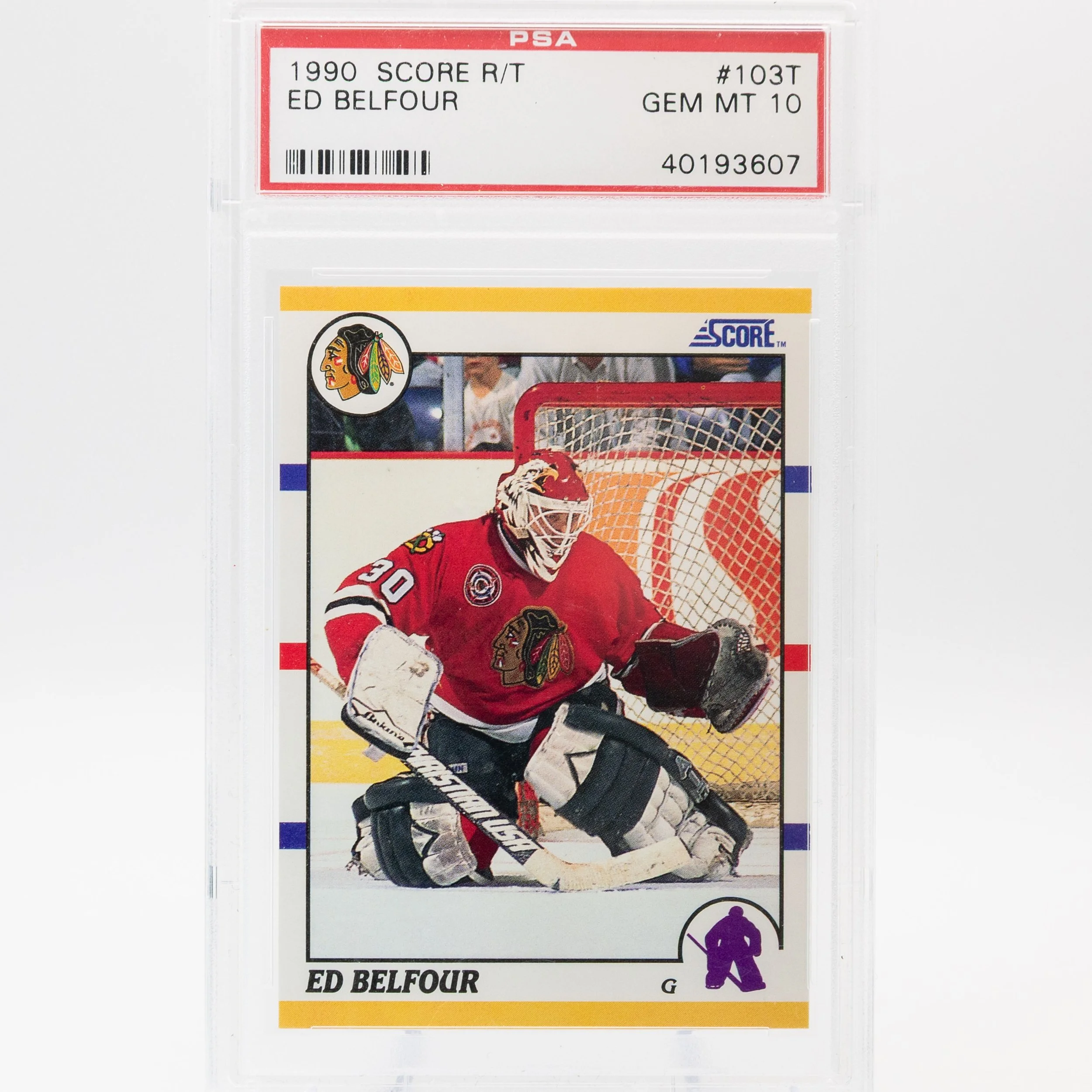 Ed Belfour 1990 Score 