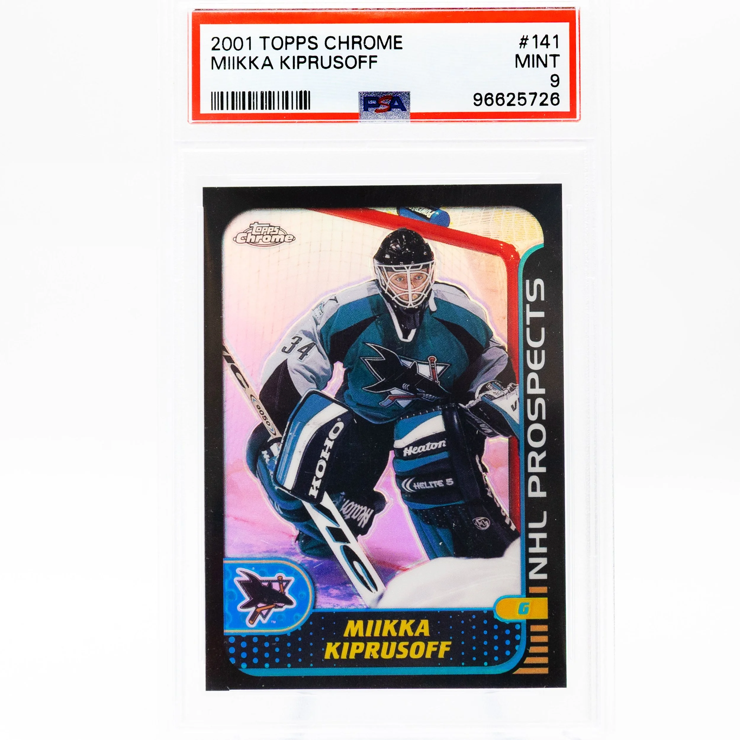 Miikka Kiprusoff 2001 Topps 