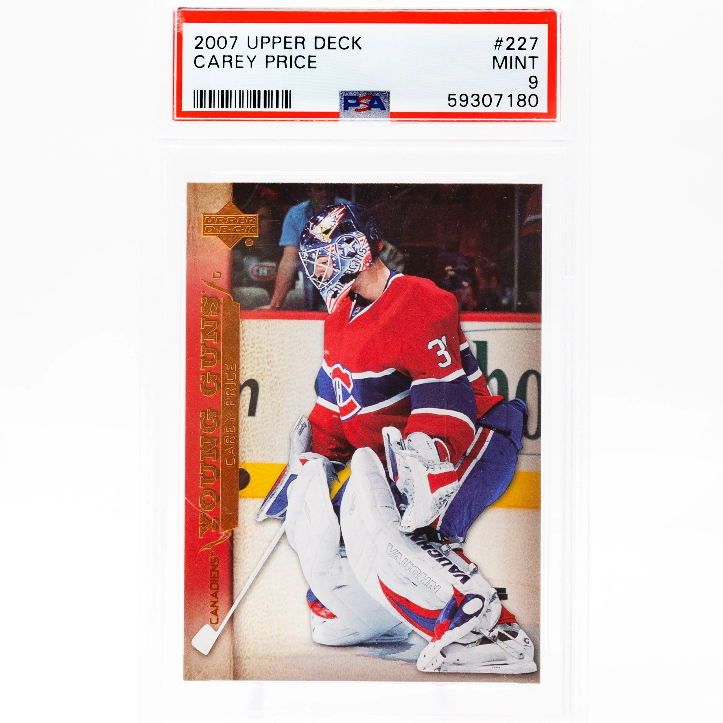 Carey Price 2007 Young Guns