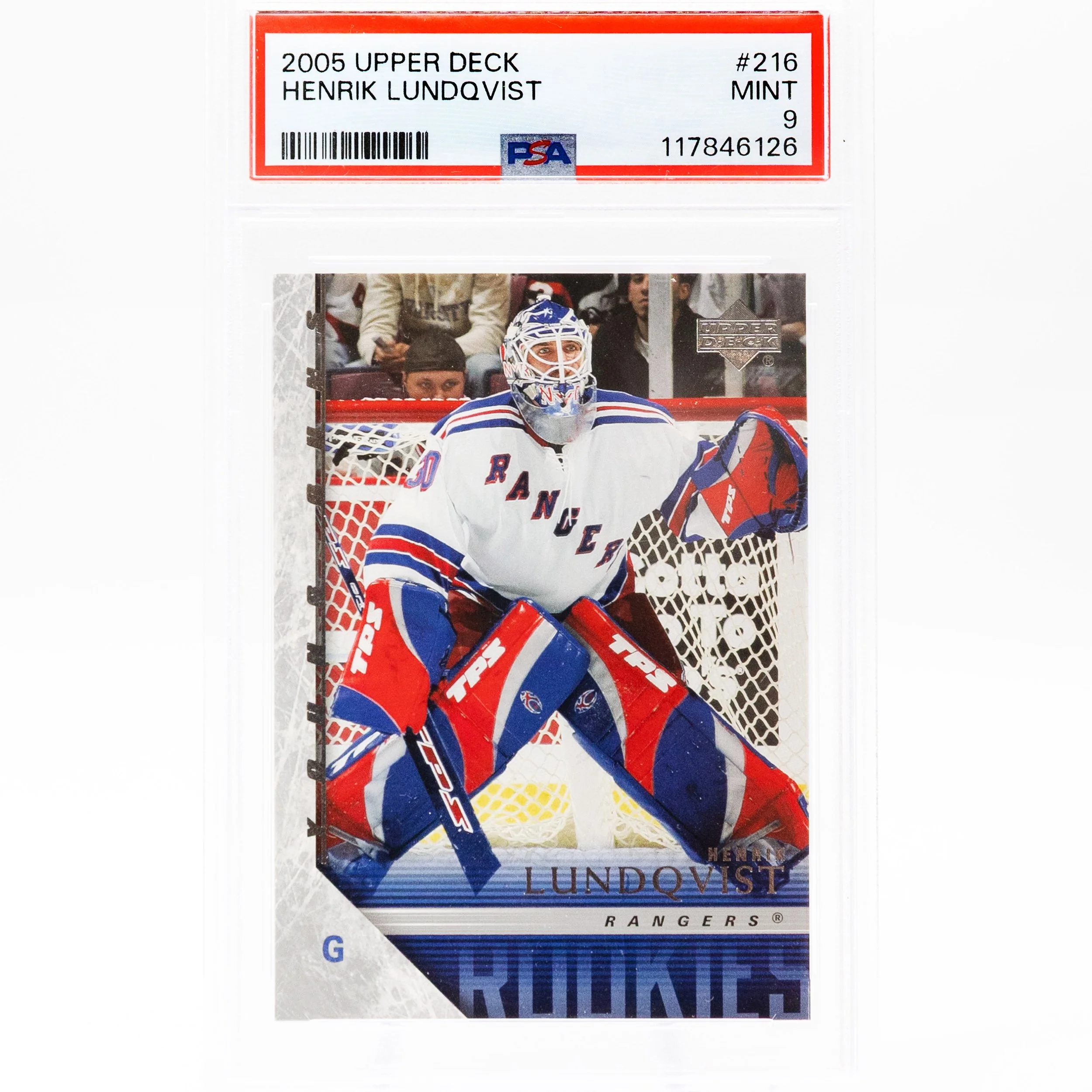 Henrik Lundqvist 2005 Young Guns