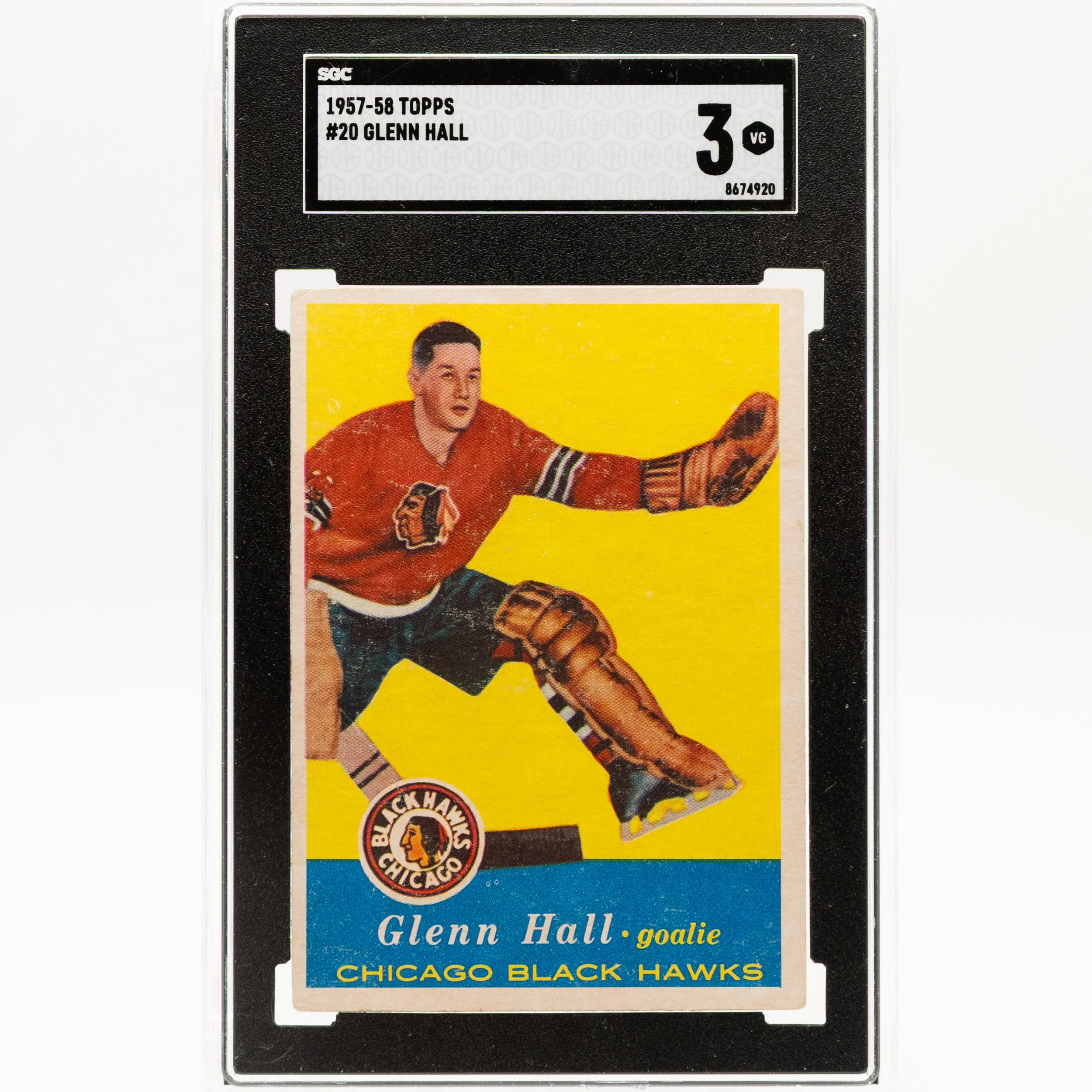 Glenn Hall 1957 Topps