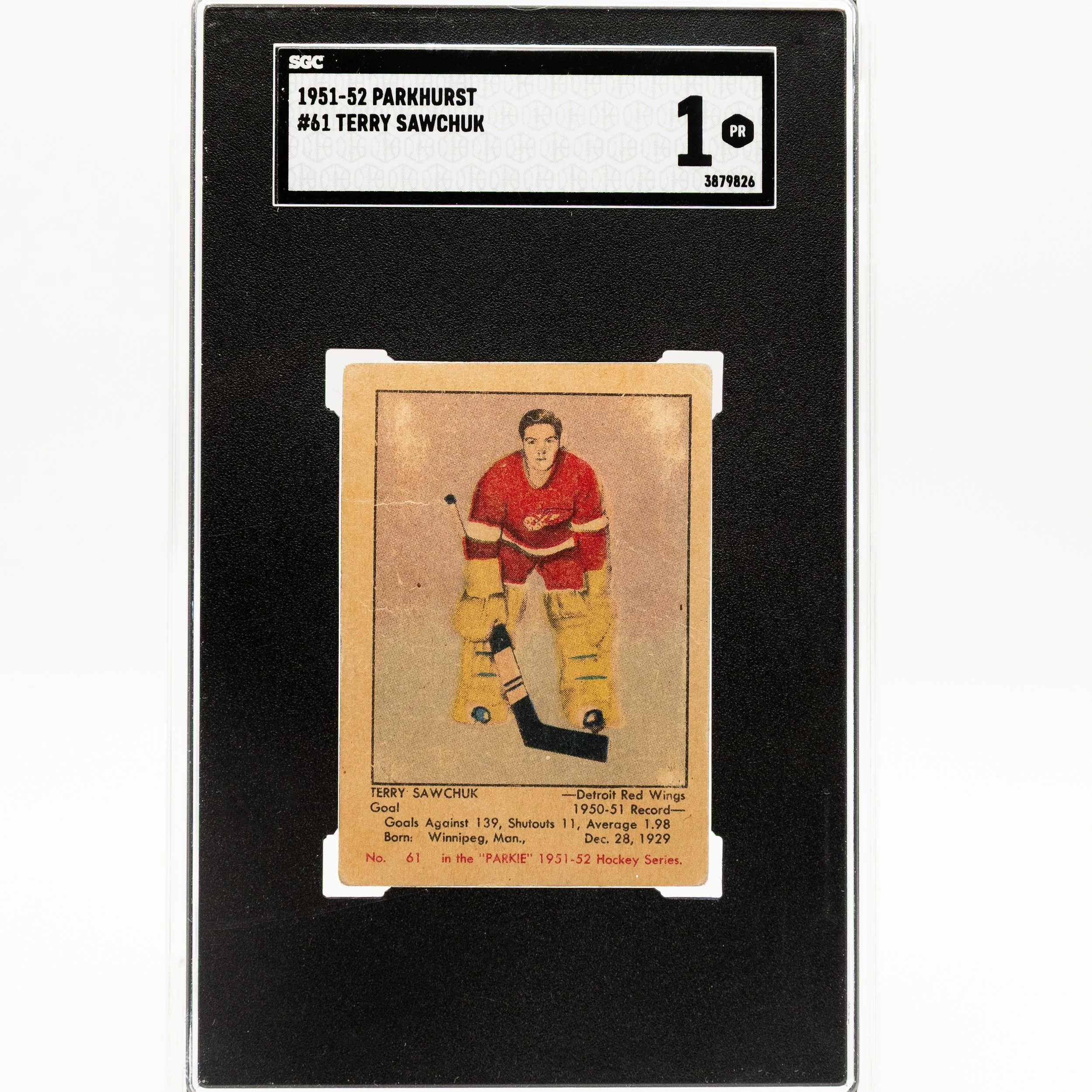 Terry Sawchuk 1951 Parkie