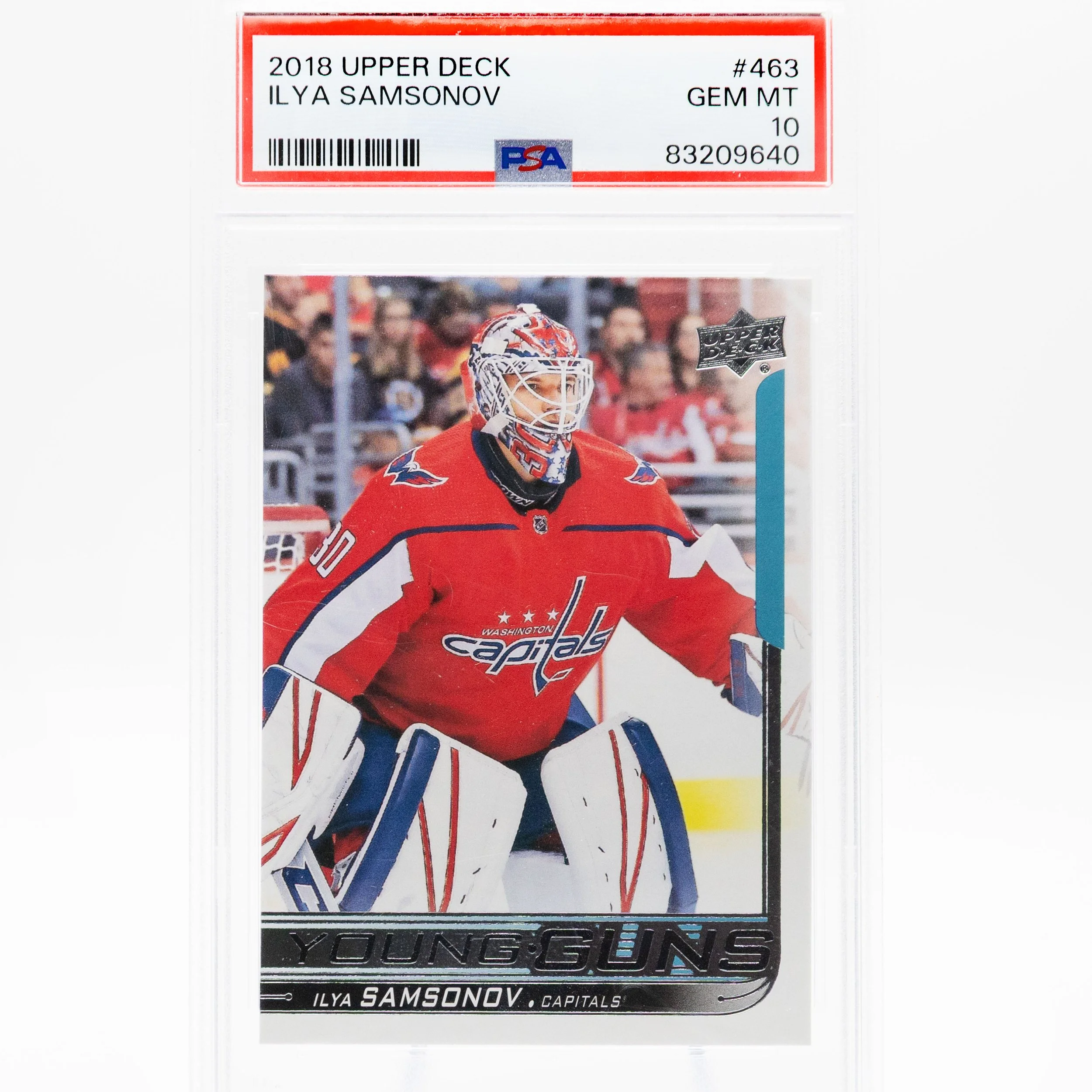 Ilya Samsonov 2018 Young Guns 