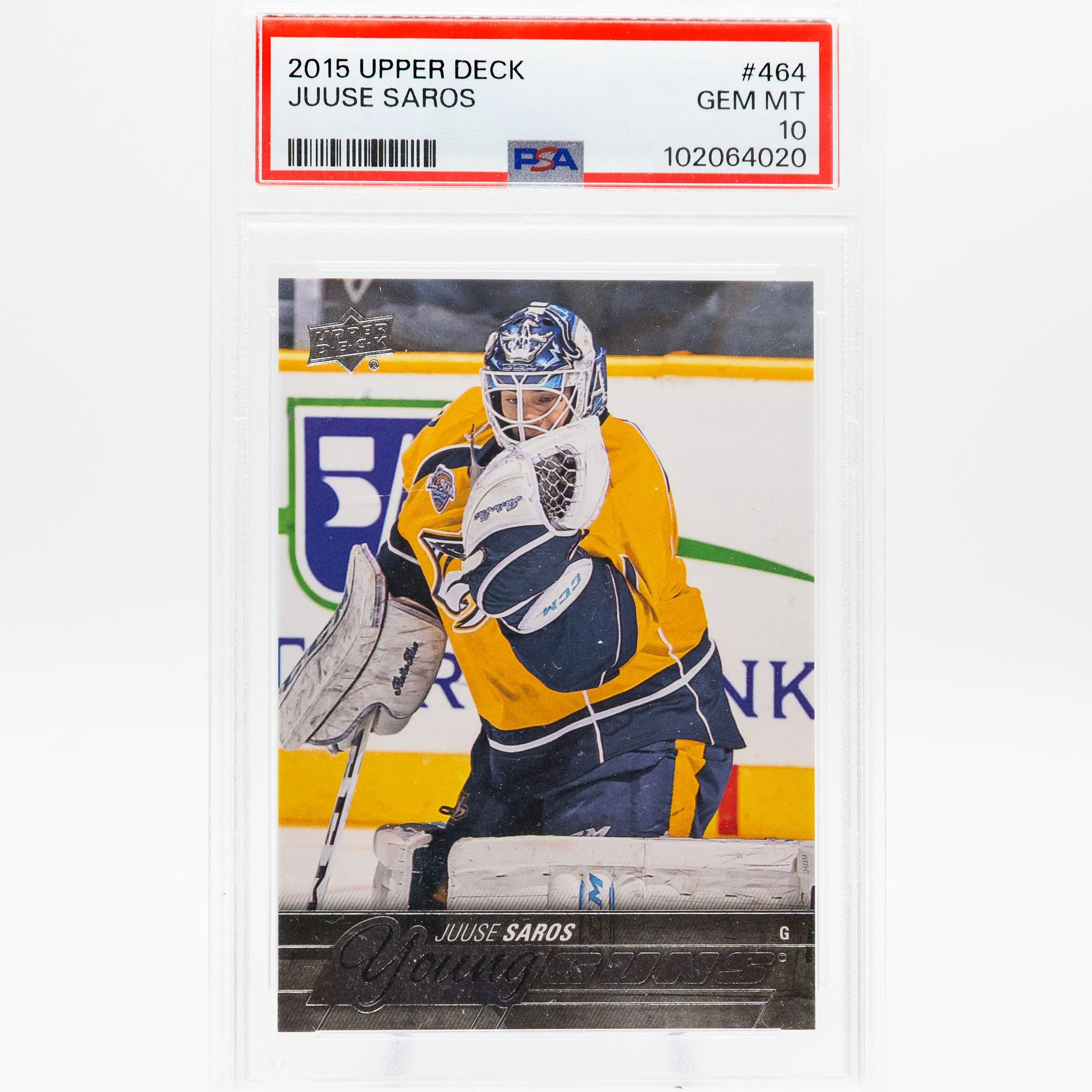 Juuse Saros 2015 Young Guns