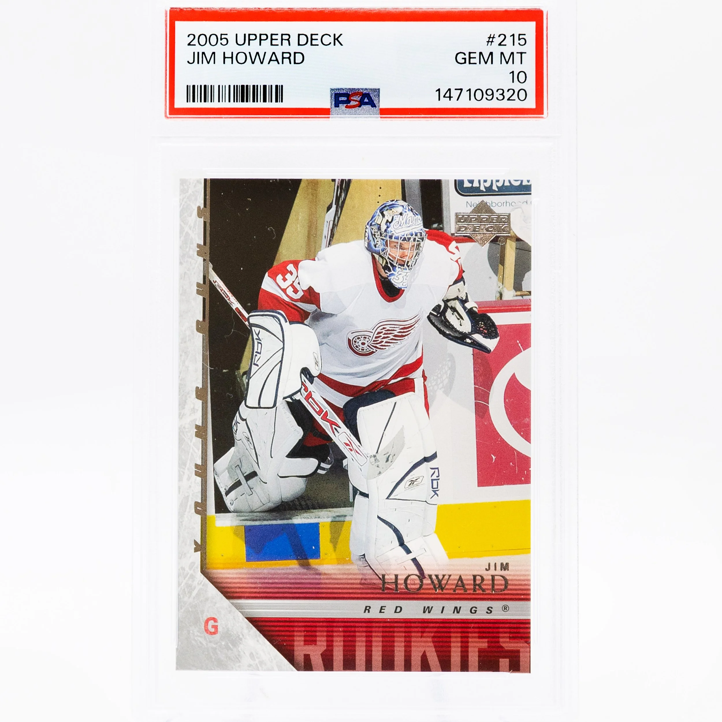 Jimmy Howard 2005 Young Guns