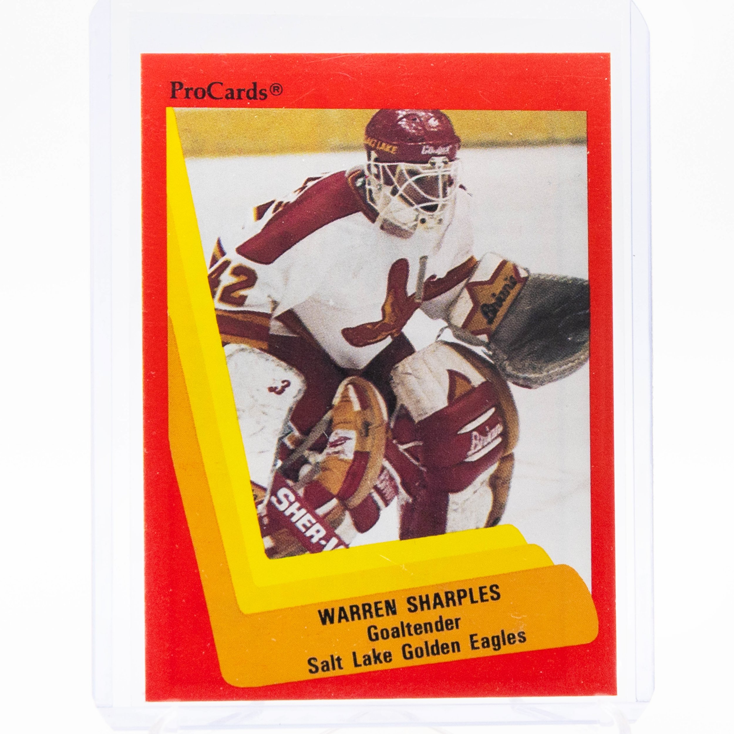 Warren Sharples 1990 Procards 