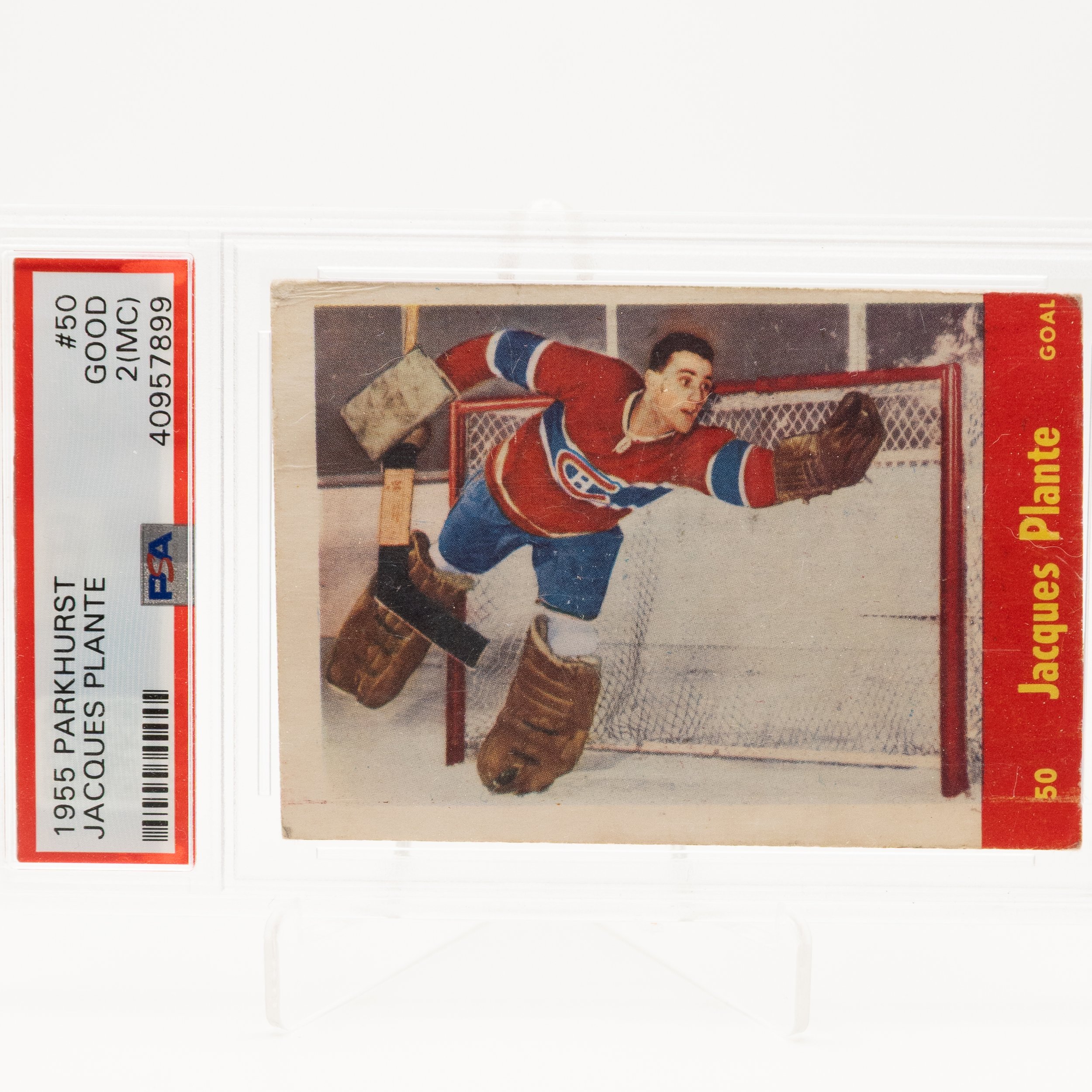 Jacques Plante 1955 Parkhurst