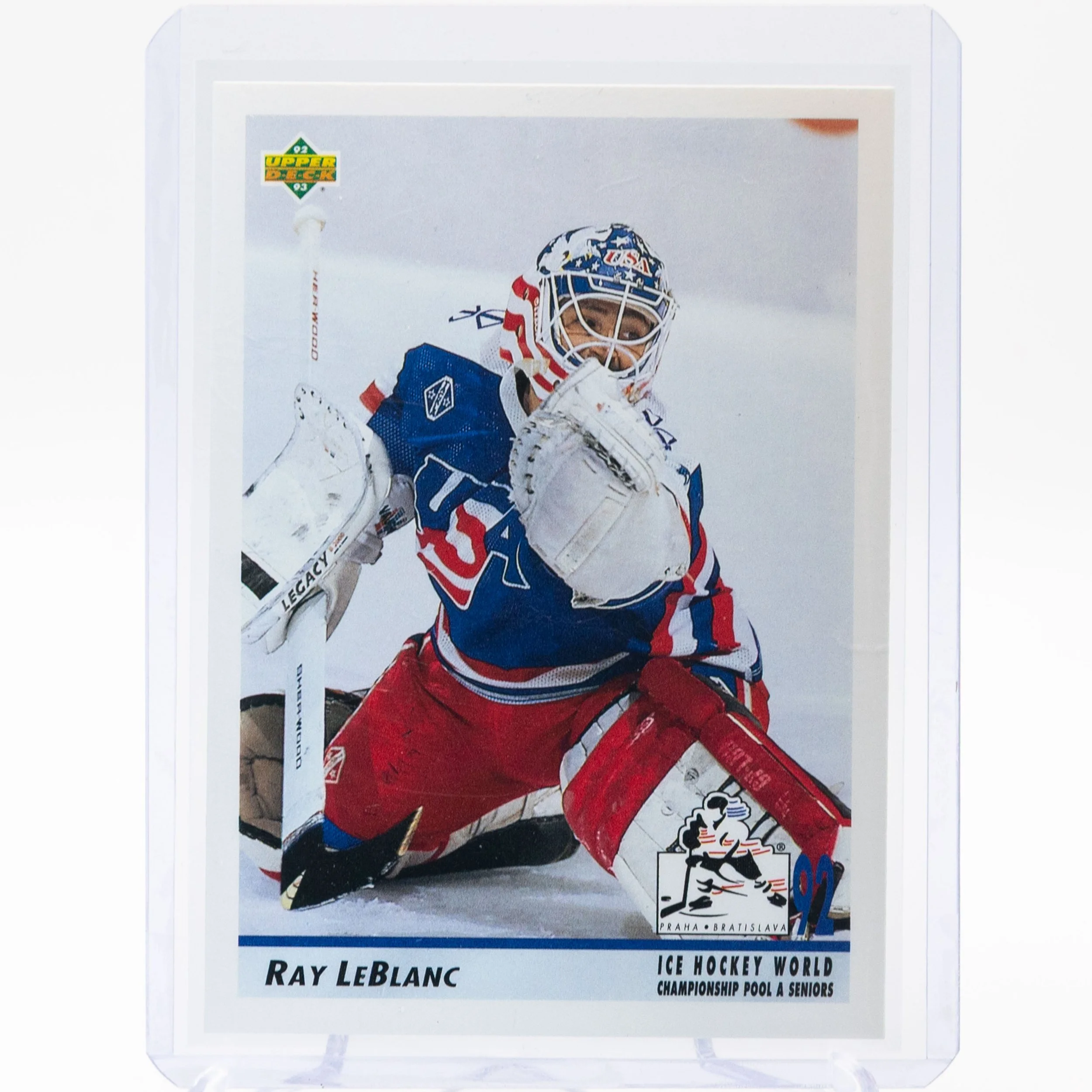 Ray LeBlanc 1992 Upper Deck
