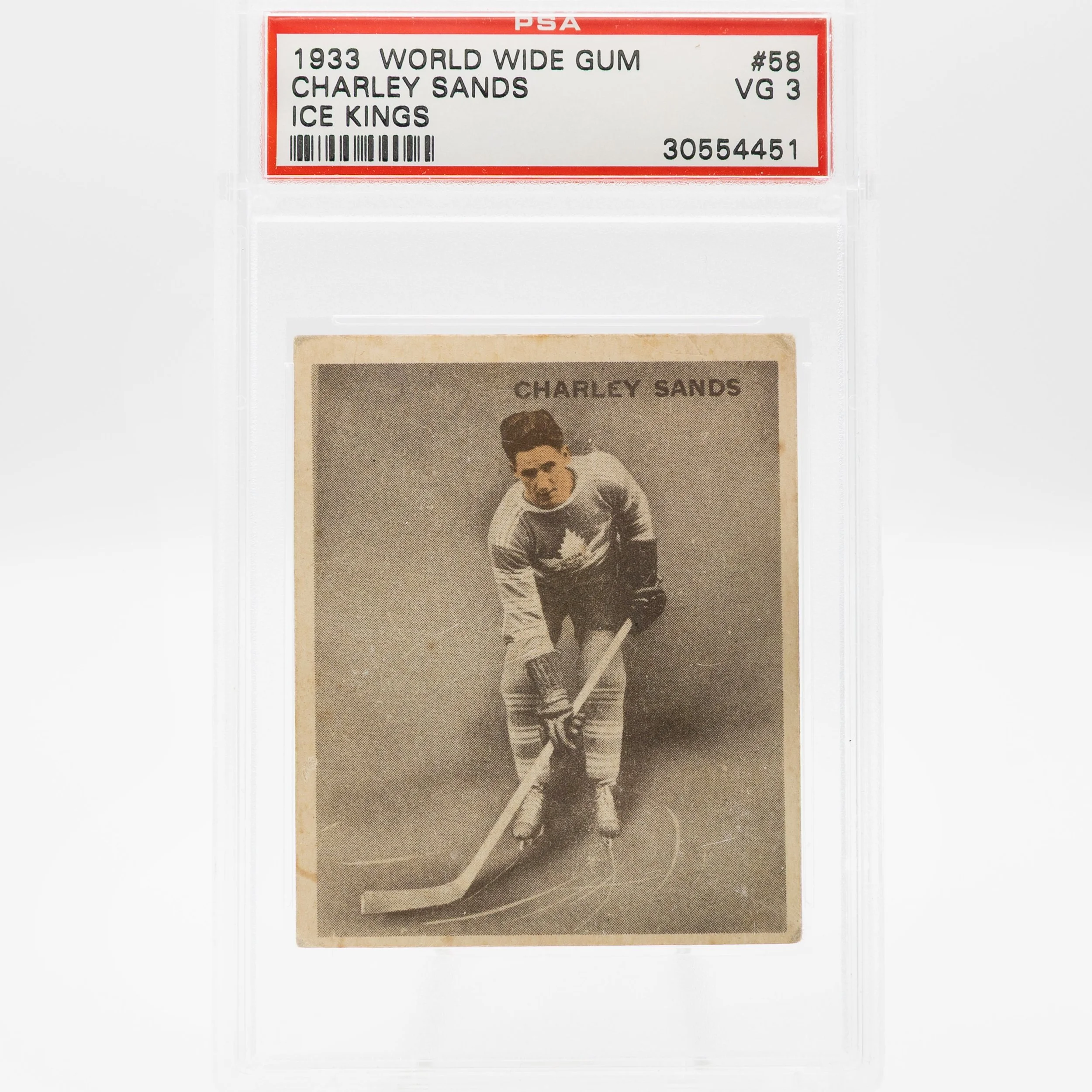 Charlie Sands 1933 World Wide Gum 