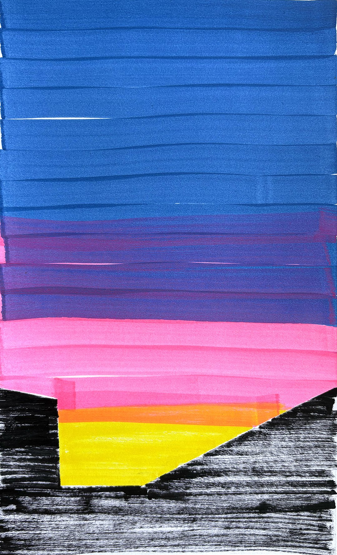 Le Marais (View from the Studio I)  (2025)
