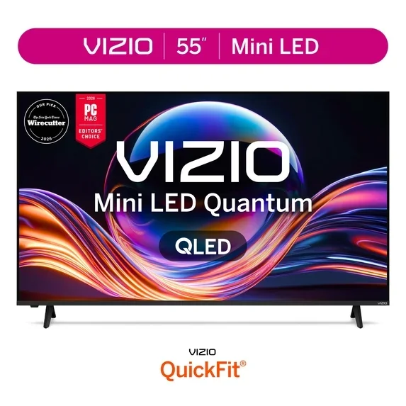 VIZIO 55” Mini LED Quantum 4K QLED HDR Smart TV