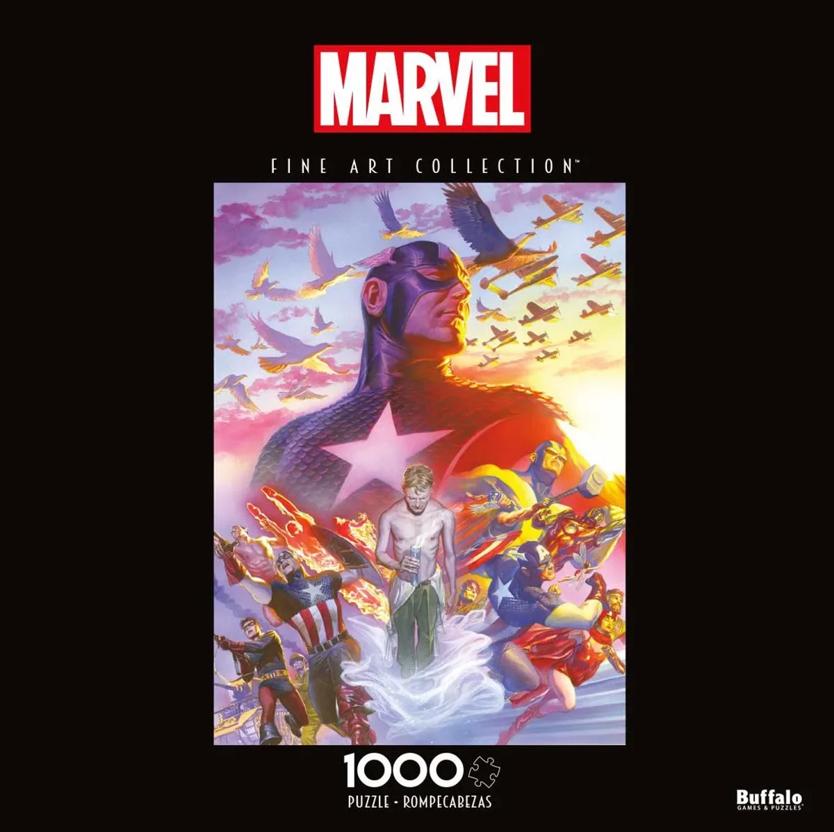 Captain America #22 - 1000 Piece Jigsaw Puzzle by Buffalo Games