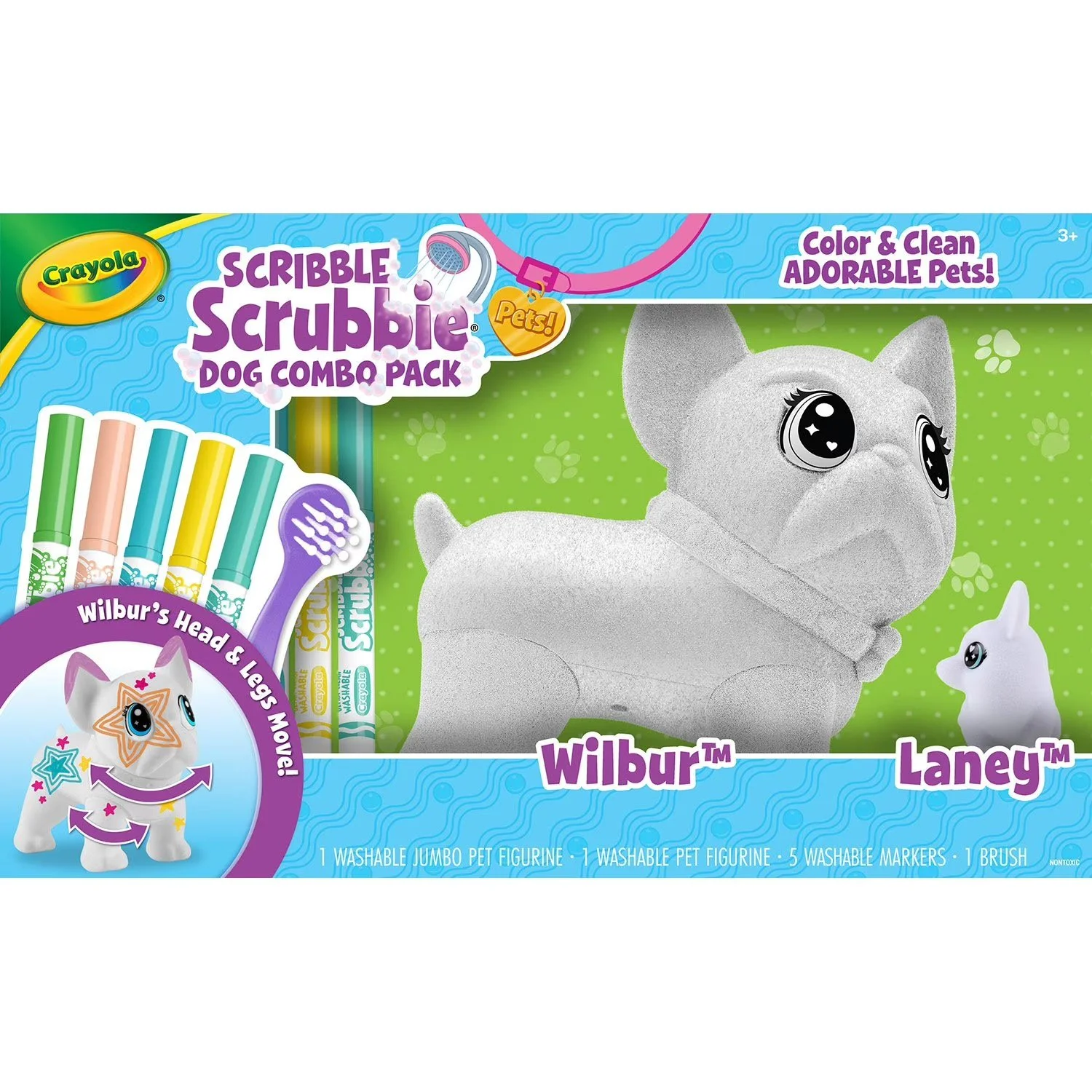 CRAYOLA SCRIBBLE SCRUBBLES DOG COMBO