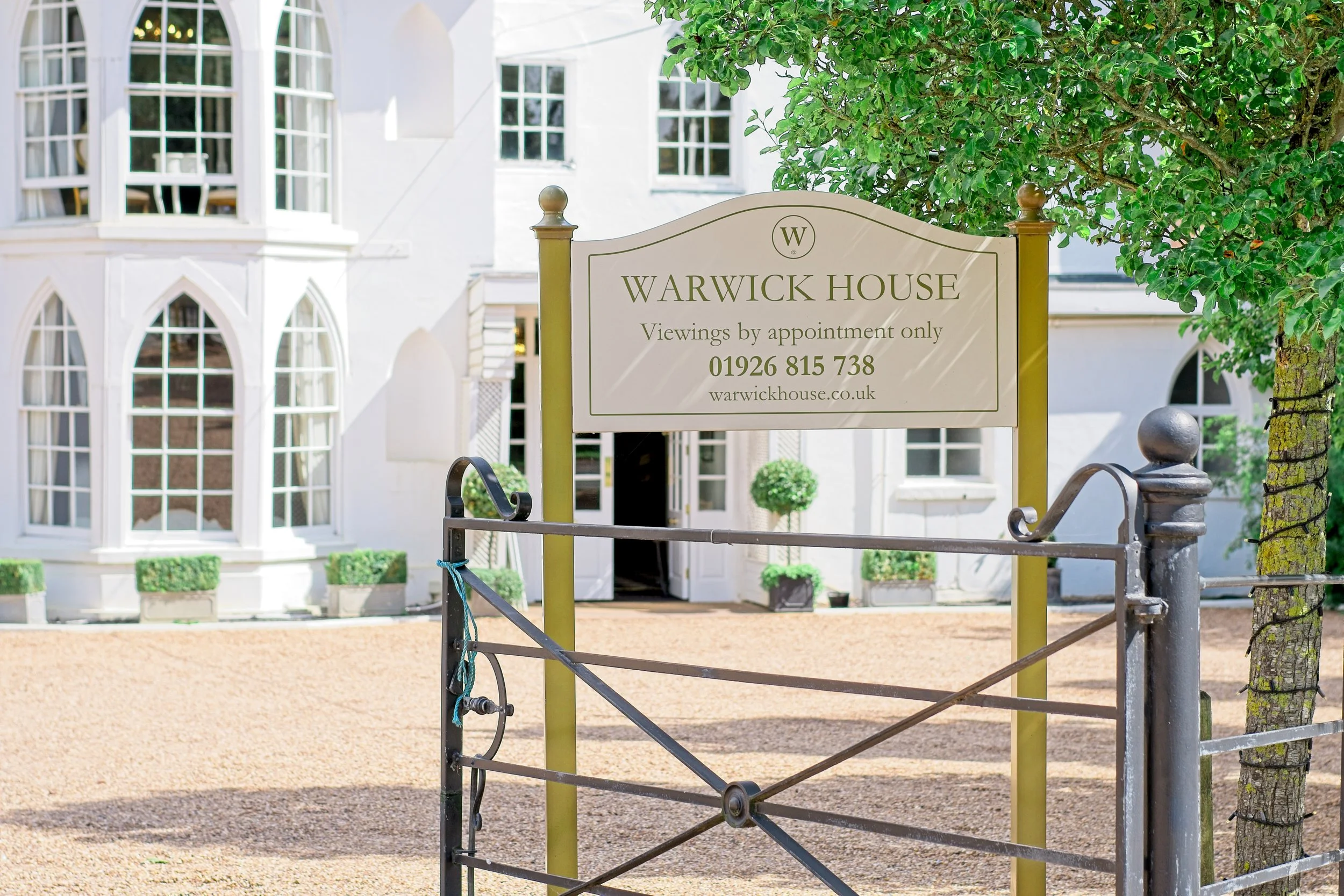 Warwick House wedding photography