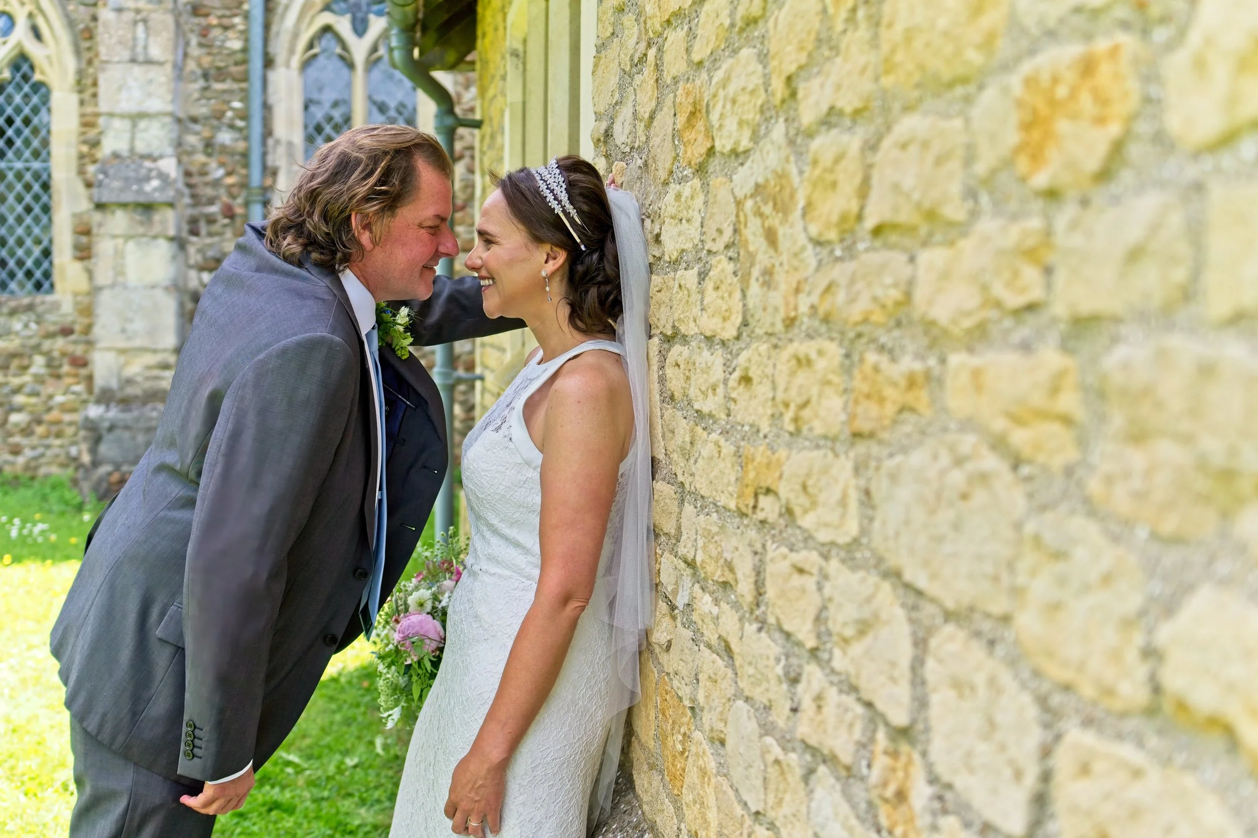 Documentary style wedding photography by Warwickshire photographer
