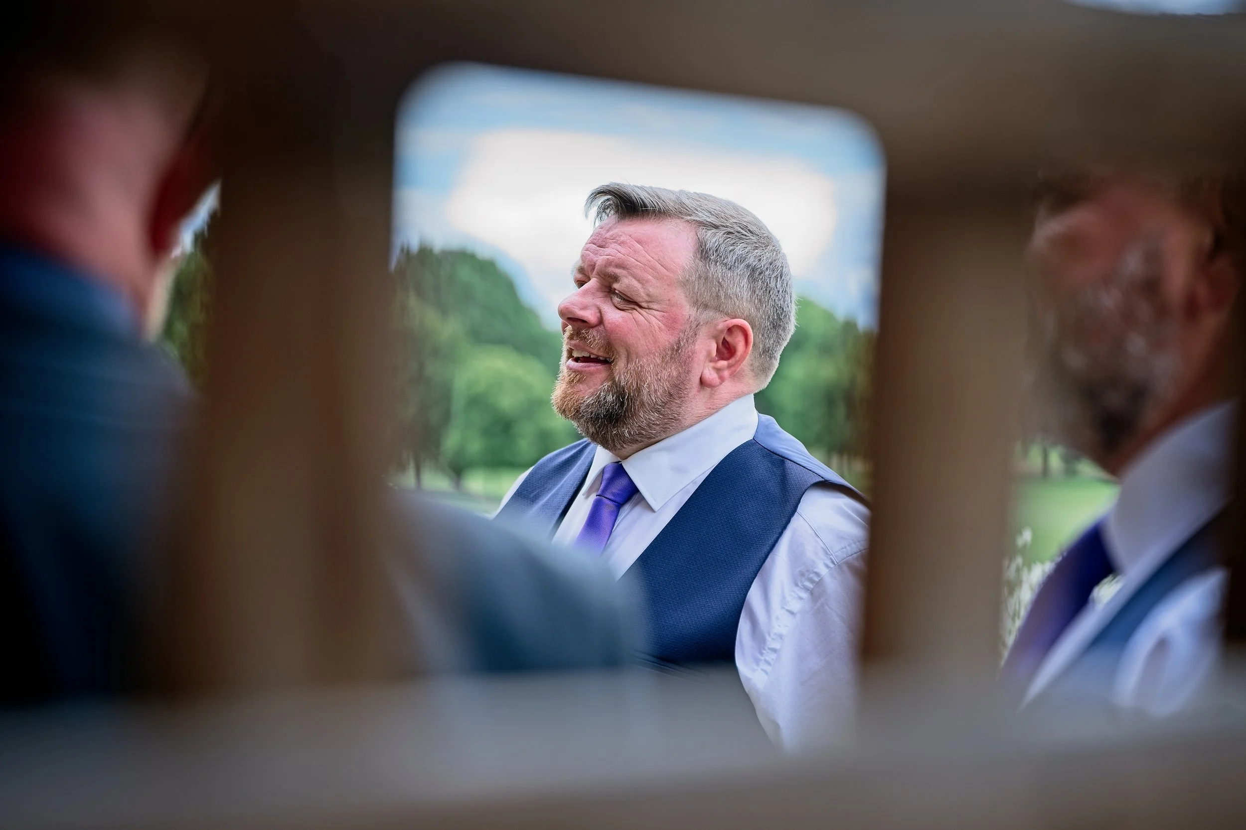 Documentary style wedding photography by Warwickshire photographer