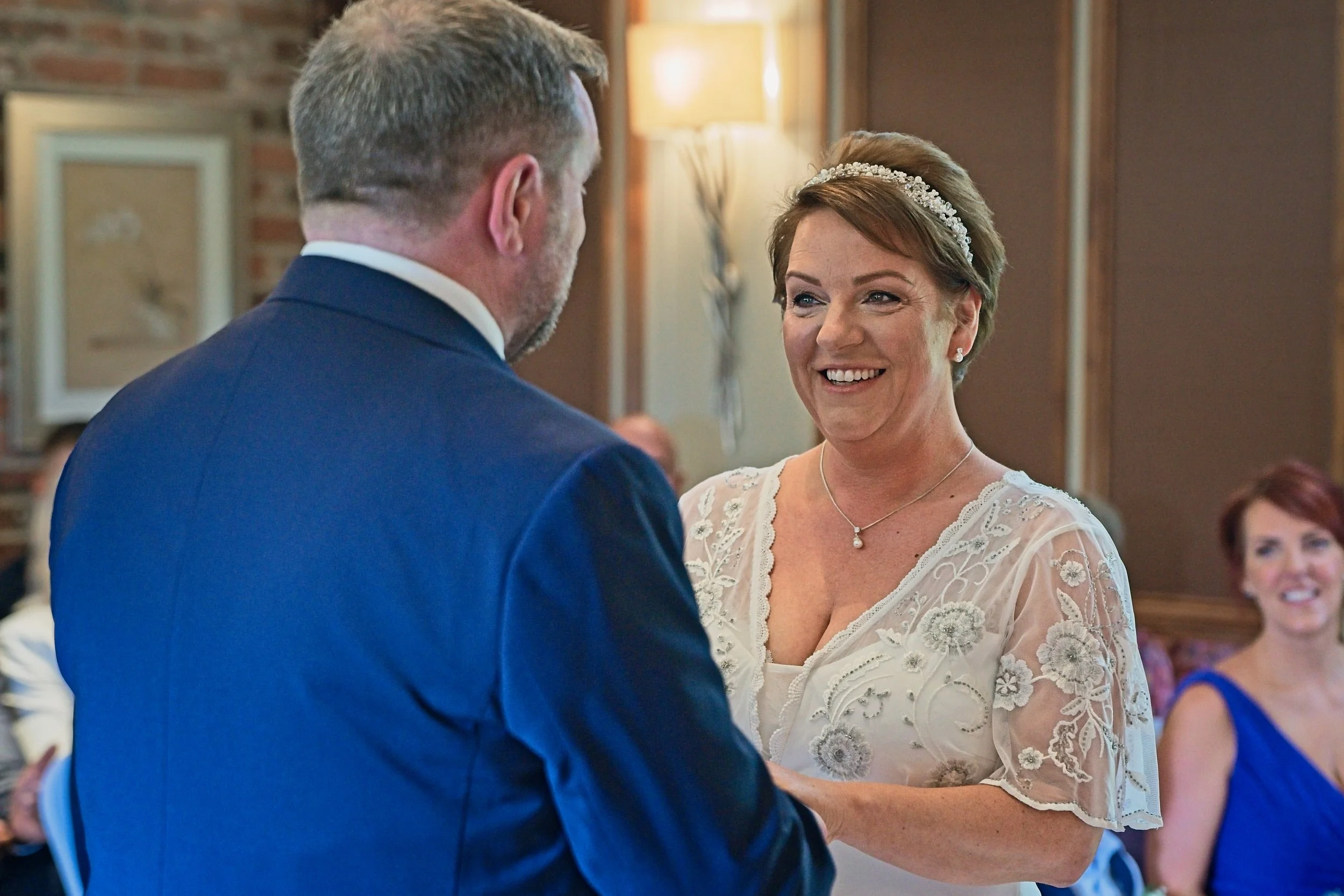 Documentary style wedding photography by Warwickshire photographer