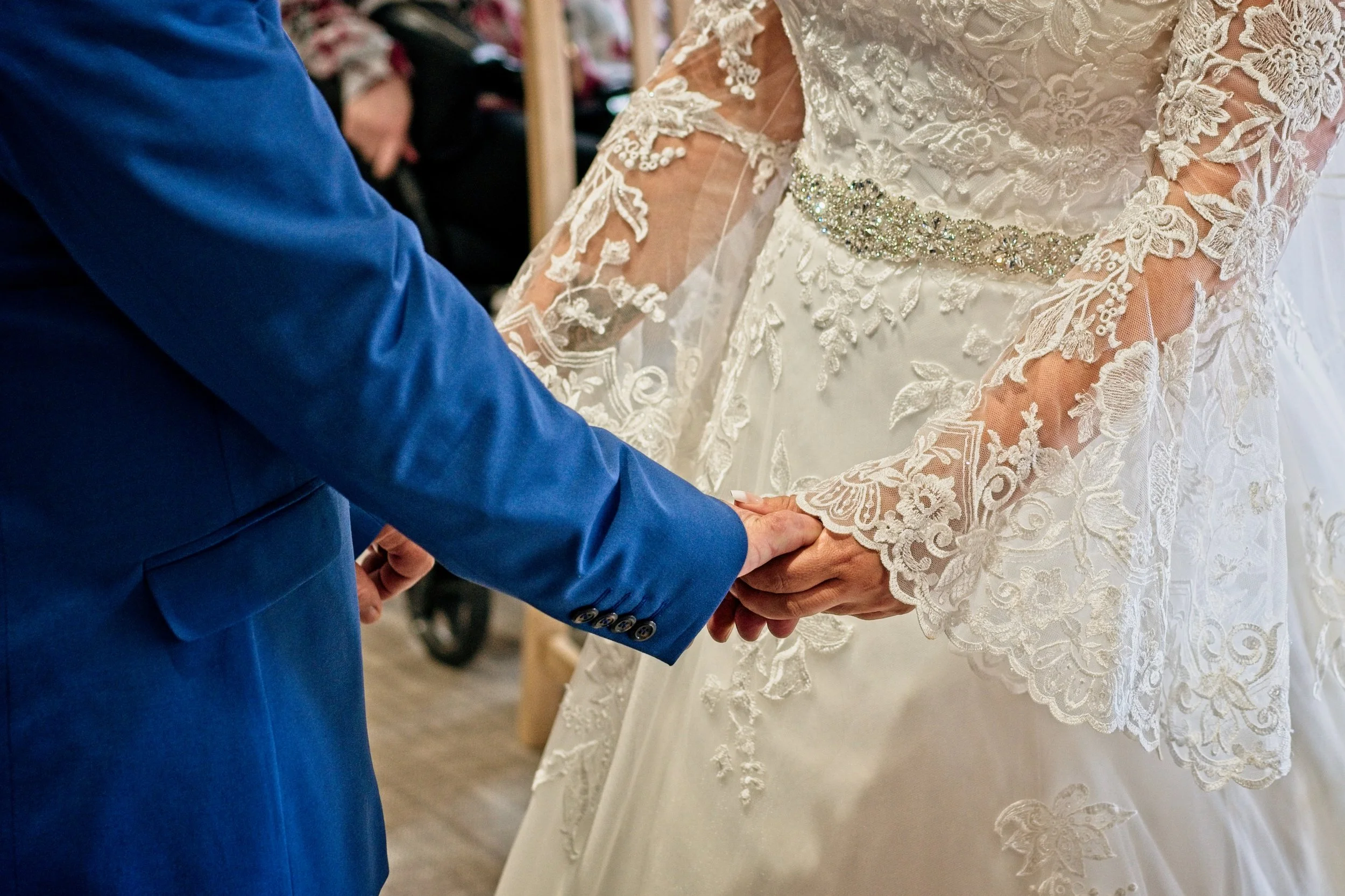 Documentary style wedding photography by Warwickshire photographer