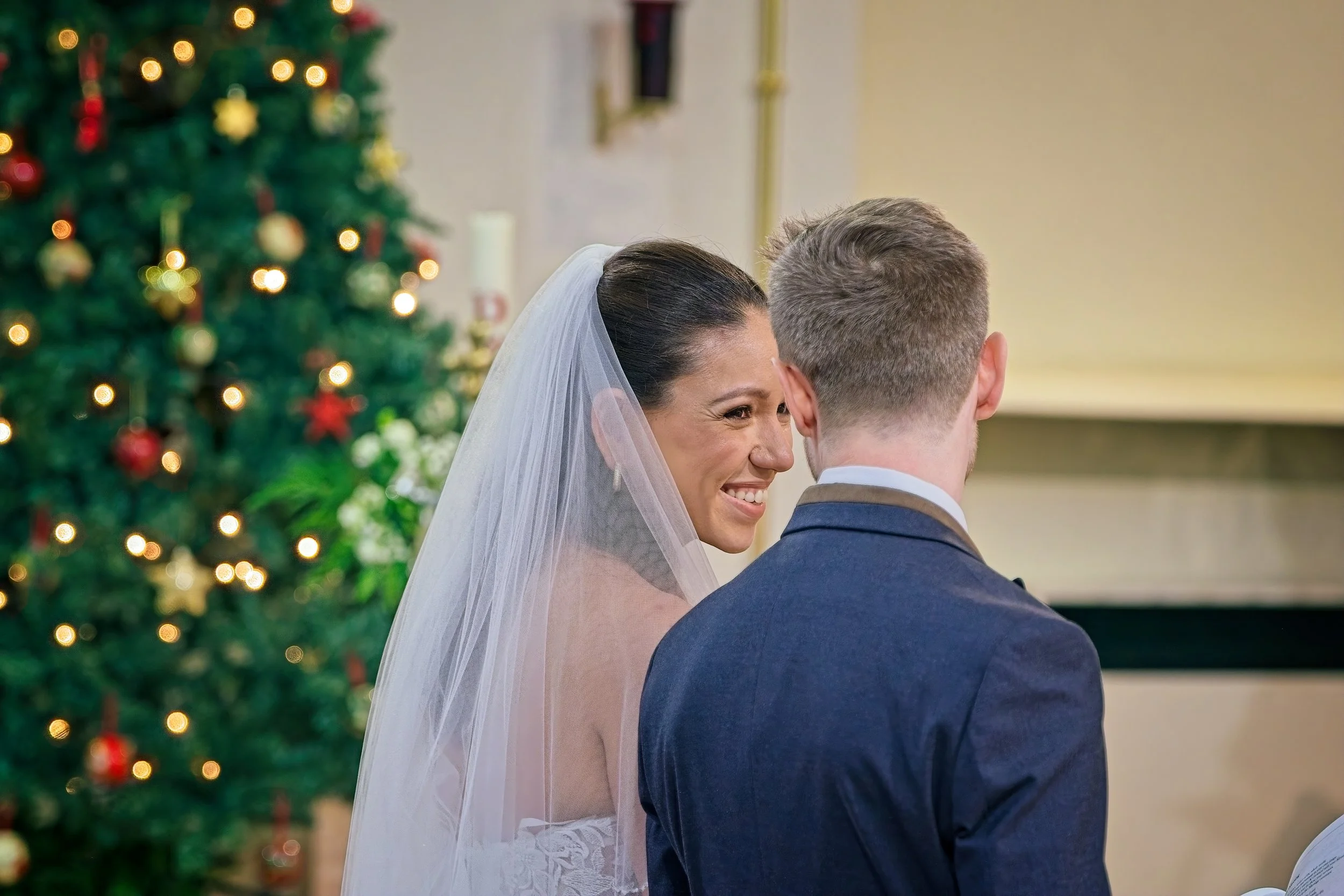 Documentary style wedding photography by Warwickshire photographer in Southam