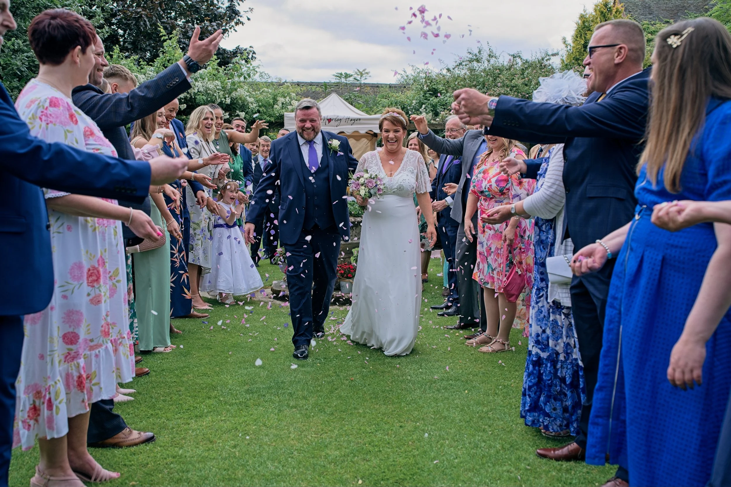 Documentary style wedding photography by Warwickshire photographer