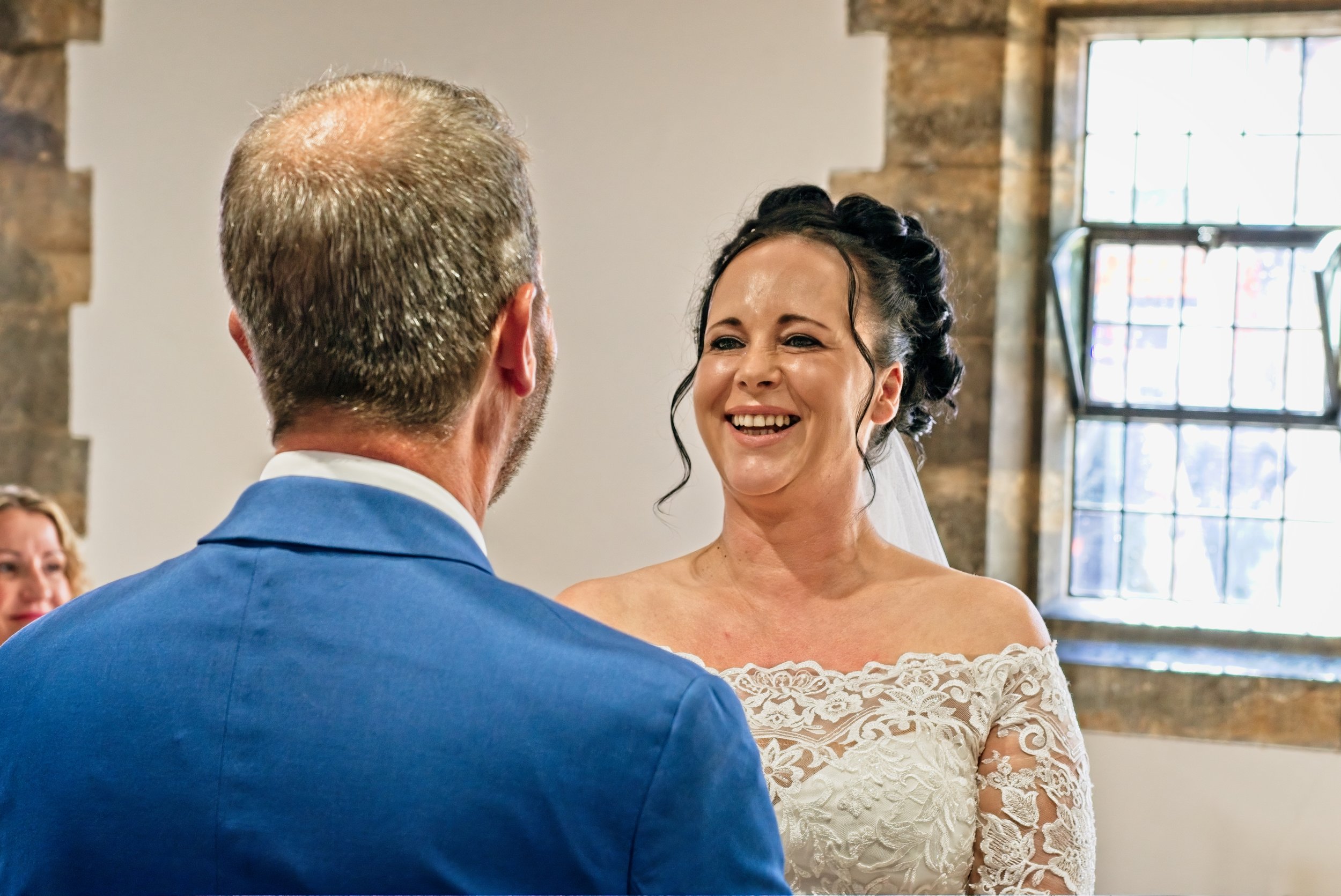 Documentary style wedding photography by Warwickshire photographer