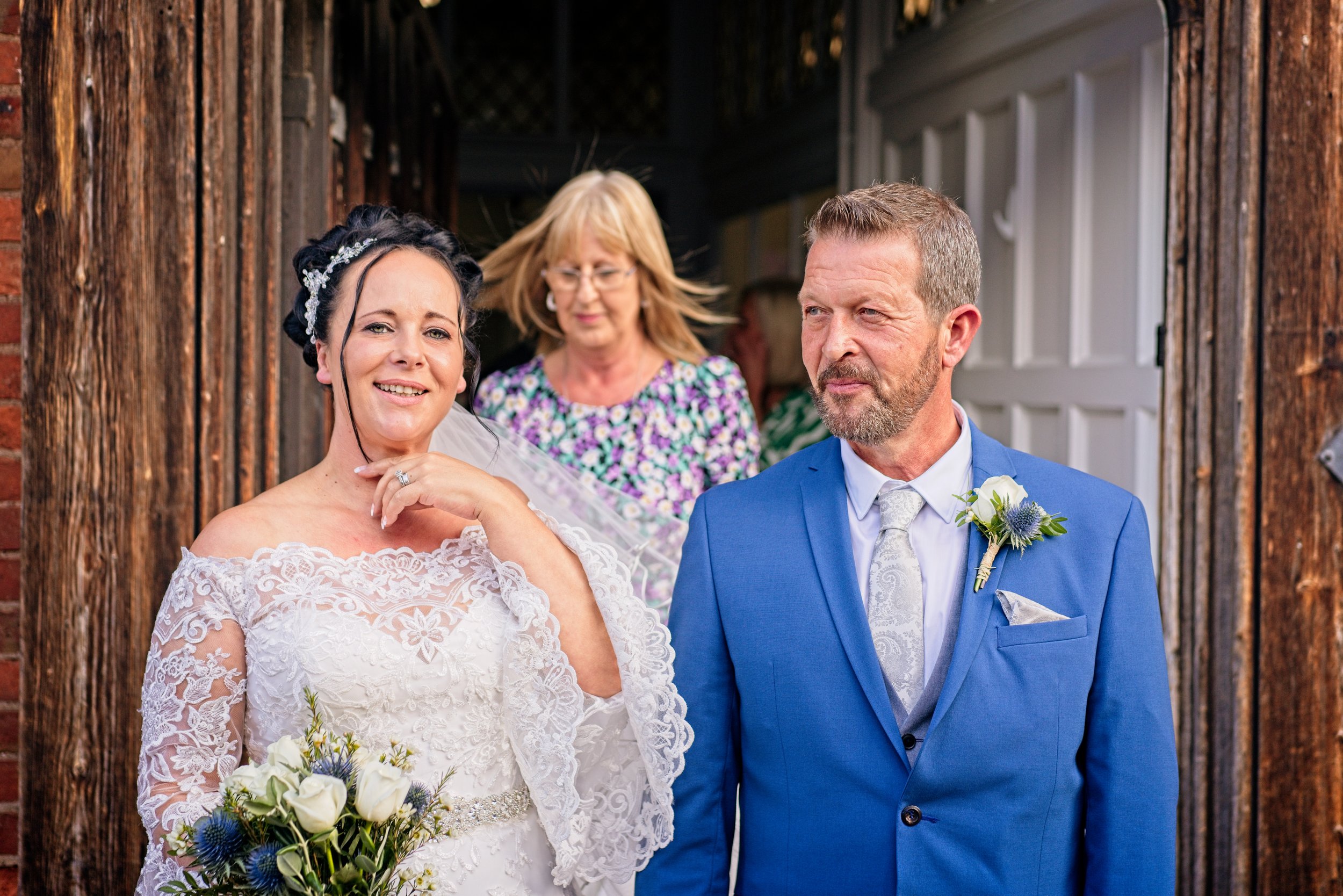 Documentary style wedding photography by Warwickshire photographer