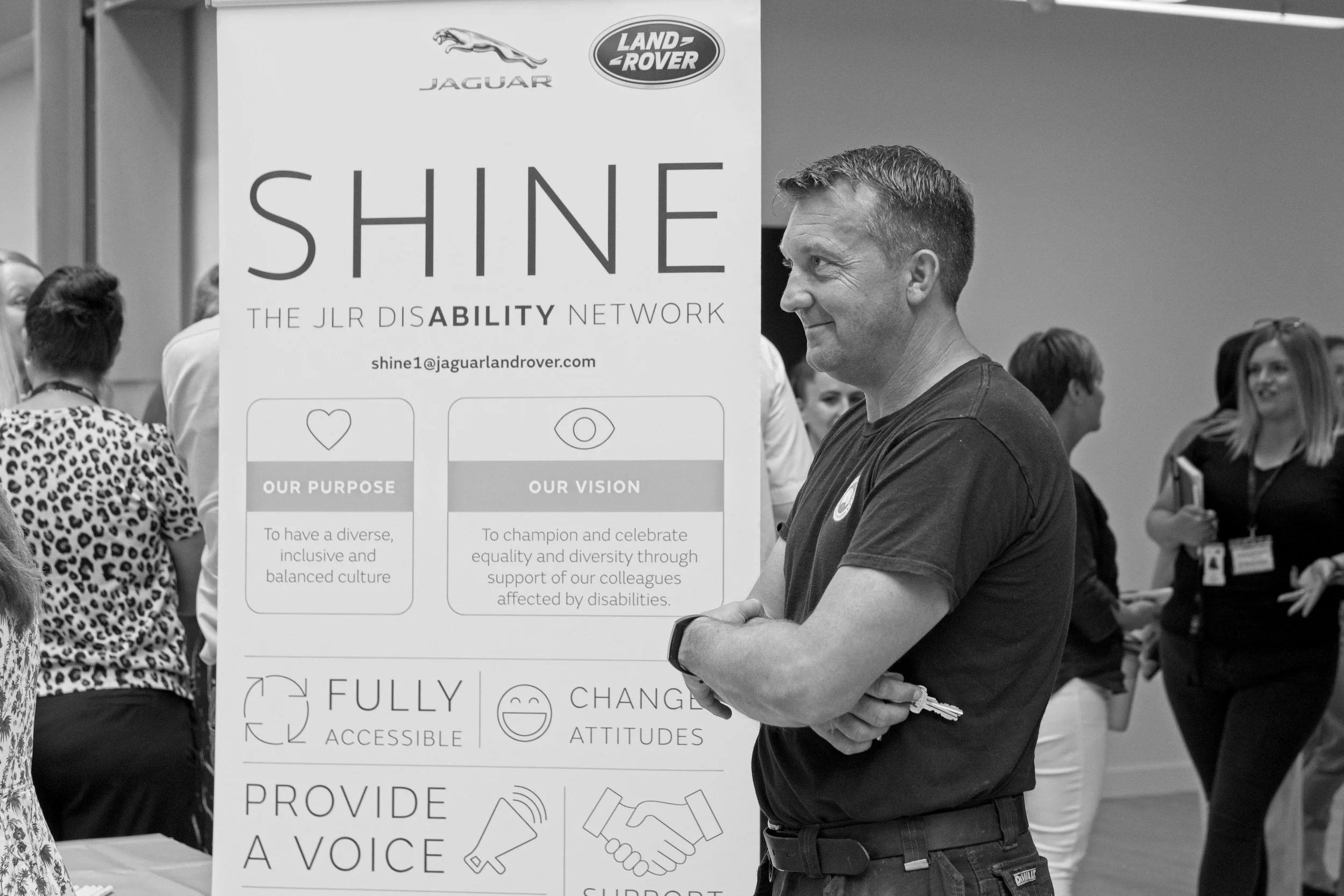 Professional corporate event photography at a business conference in Warwickshire. High-quality images capturing keynote speakers and networking.