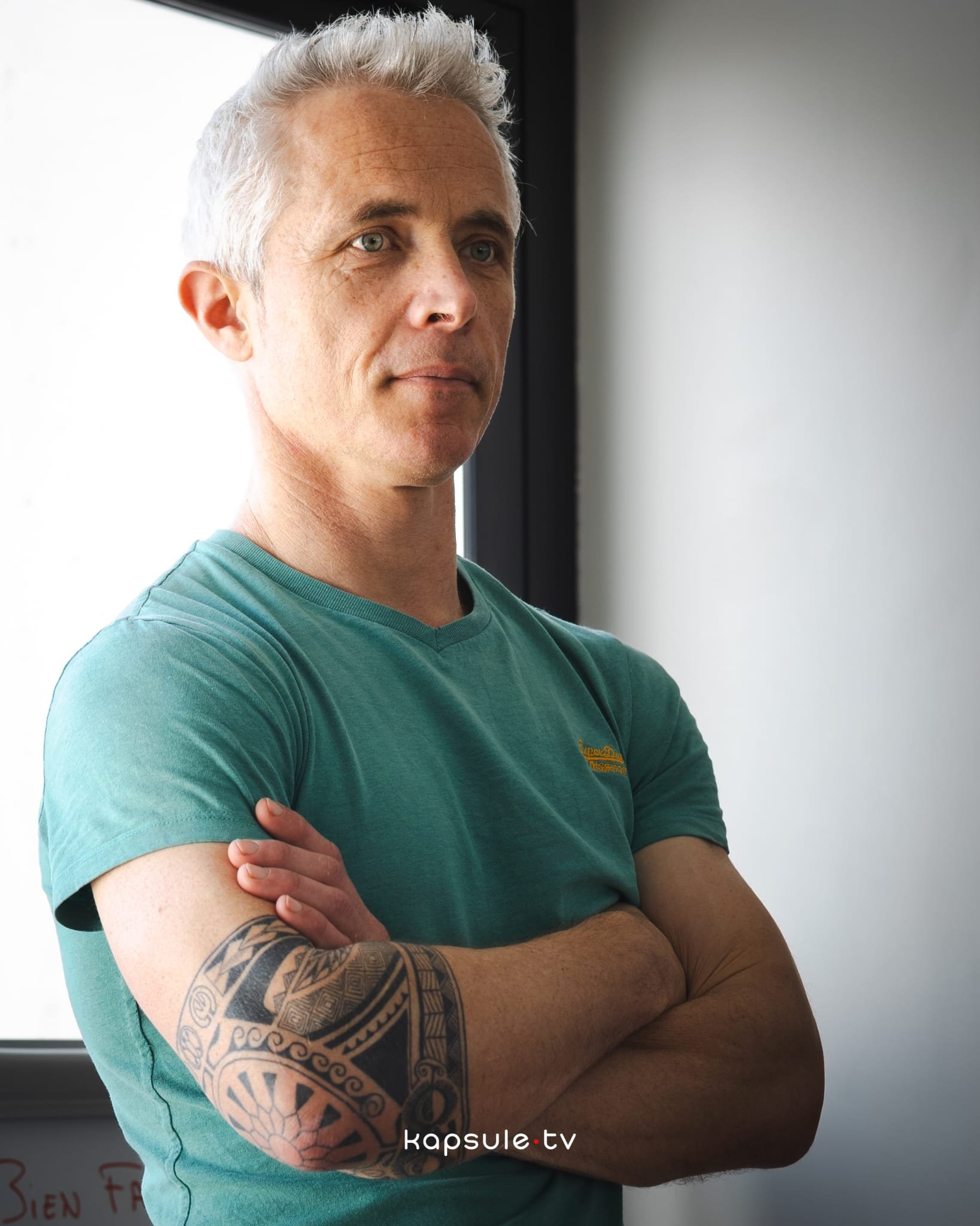 Emmanuel Charmetant, professeur de breathwork, respiration et méditation. Crédit photo : Kapsule.tv