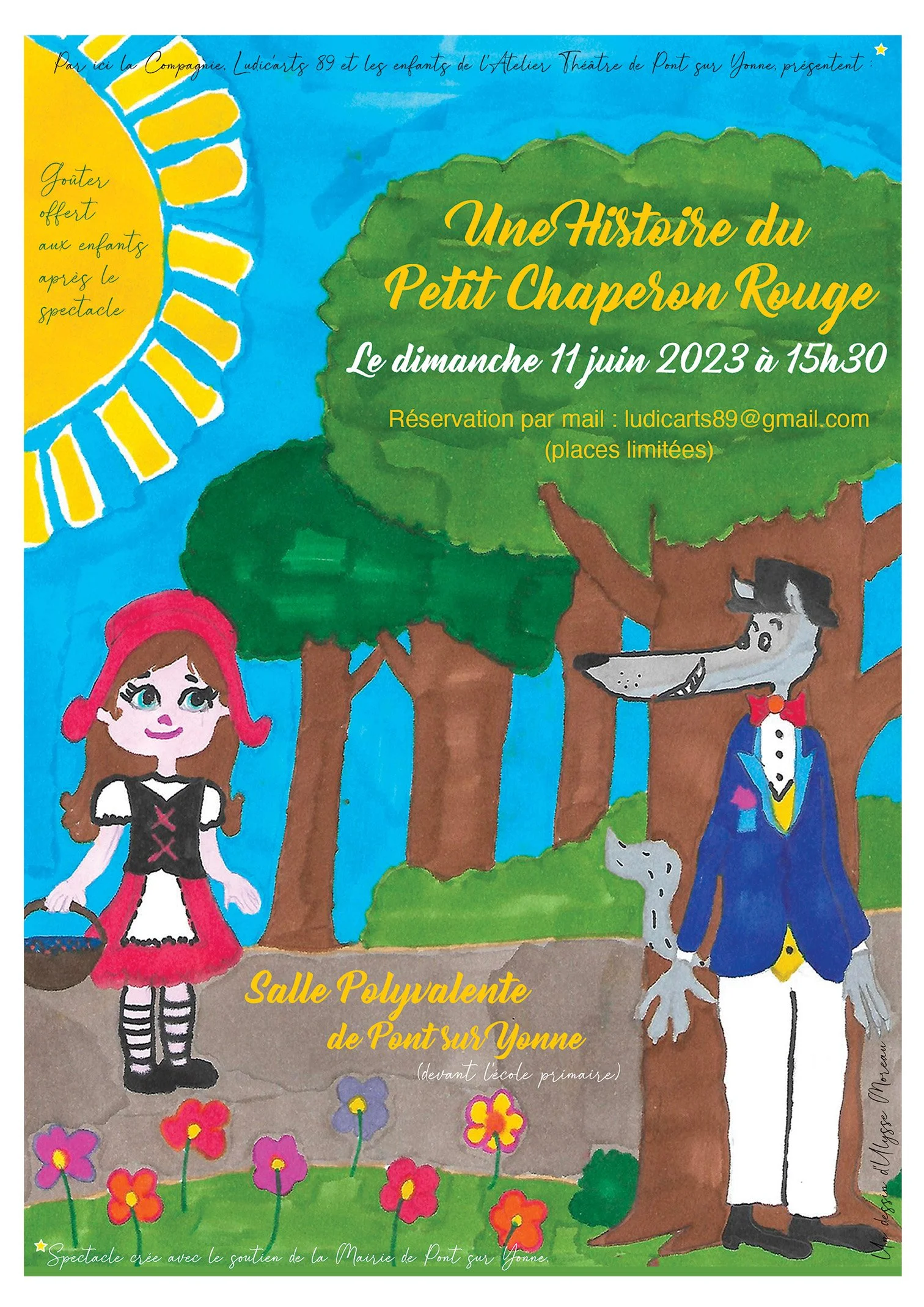 Affiche "Le petit Chaperon Rouge" - 2023