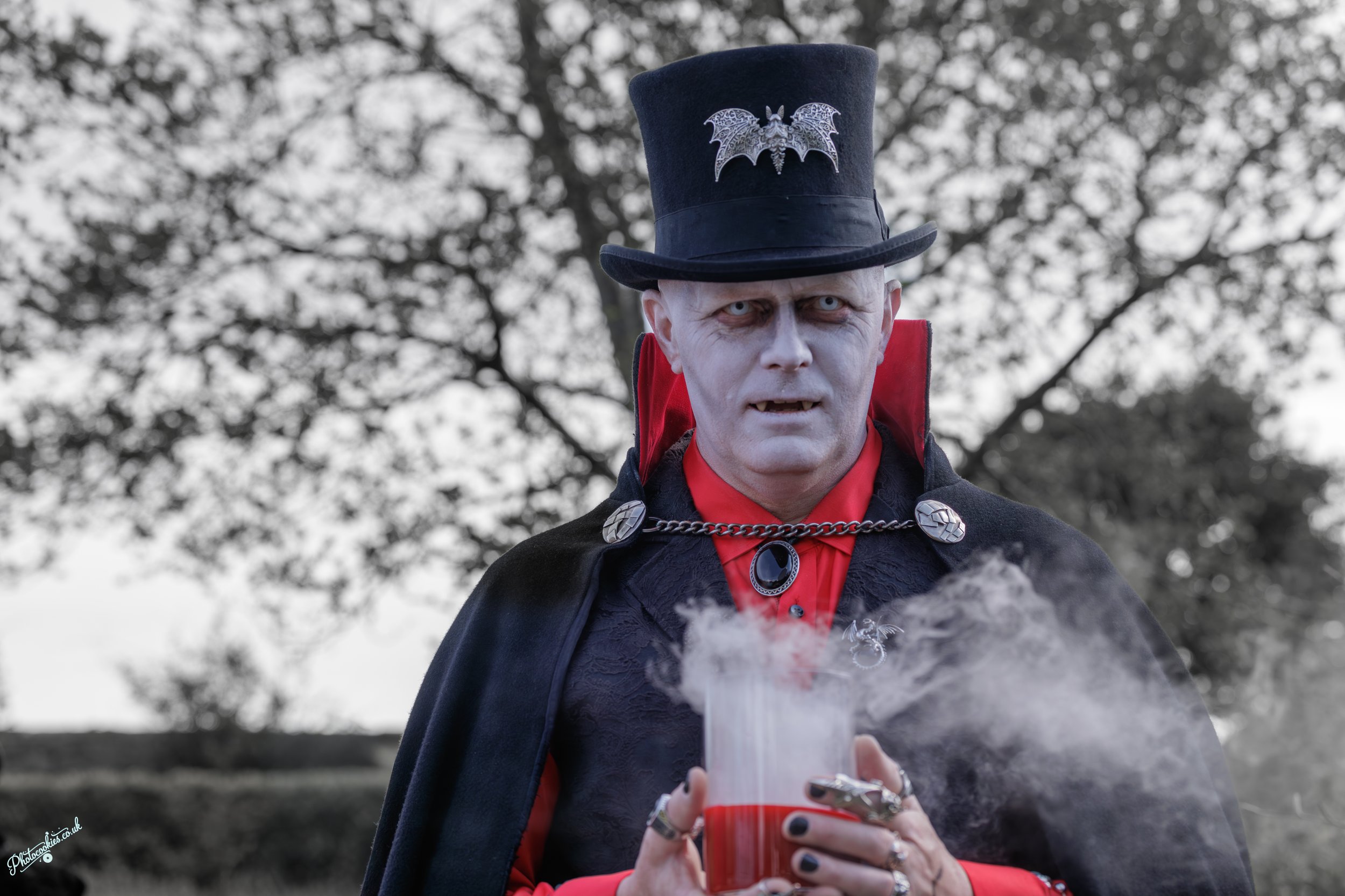 Vlad Dracula with steaming vat