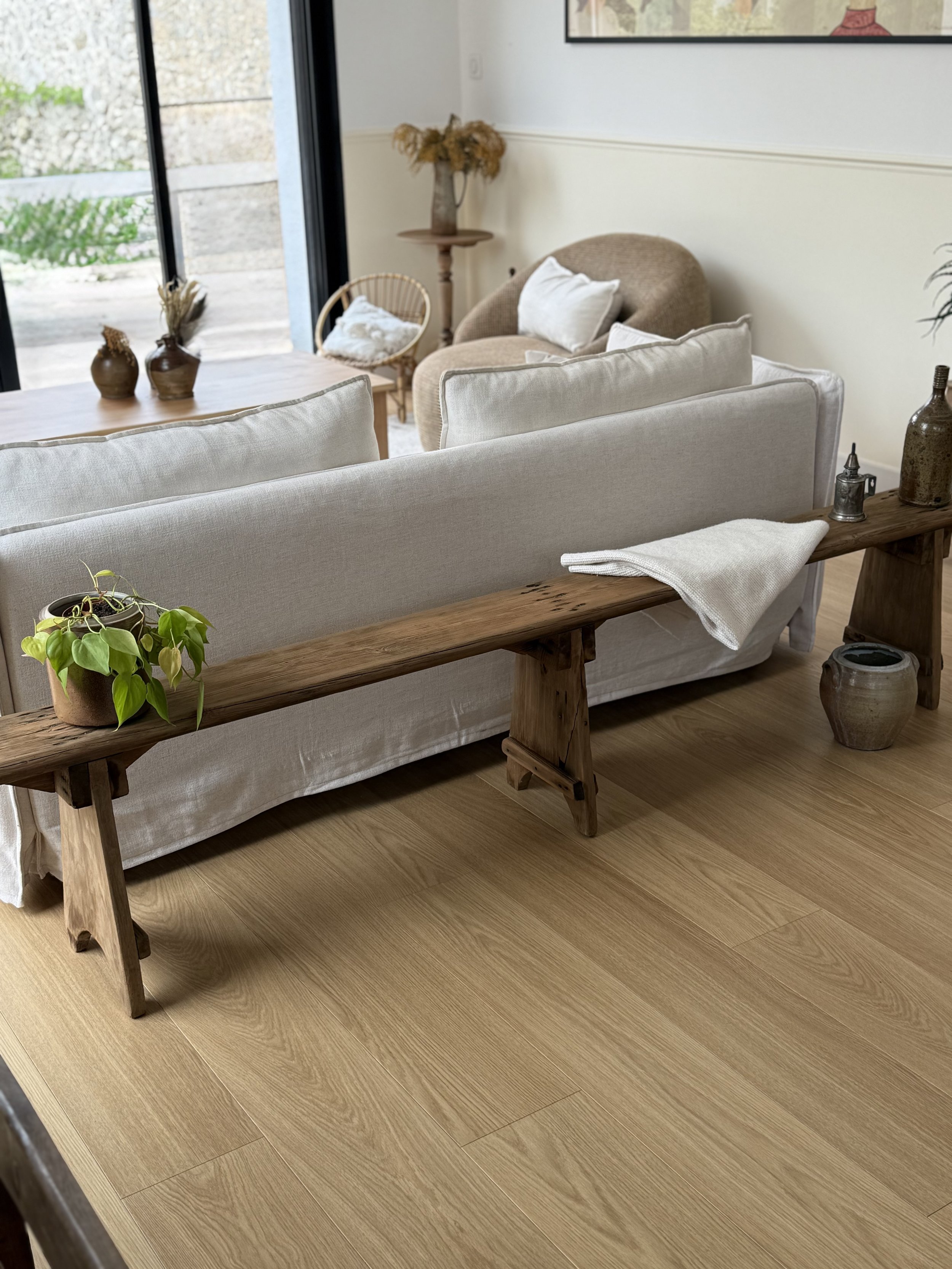 Banc de ferme