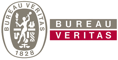 Logo du Bureau Veritas avec un symbole de balance et la date 1828.