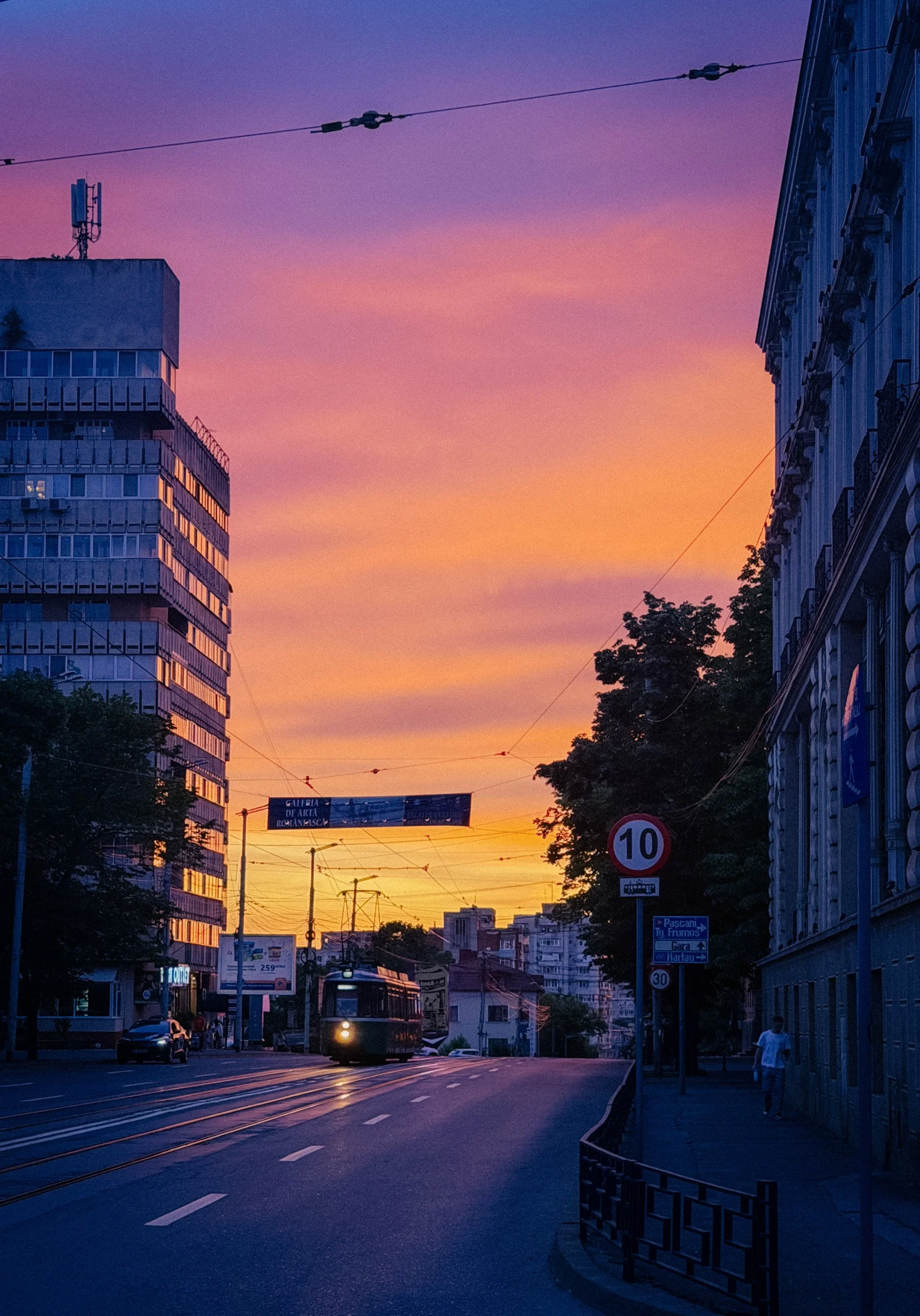 Iasi sunset
