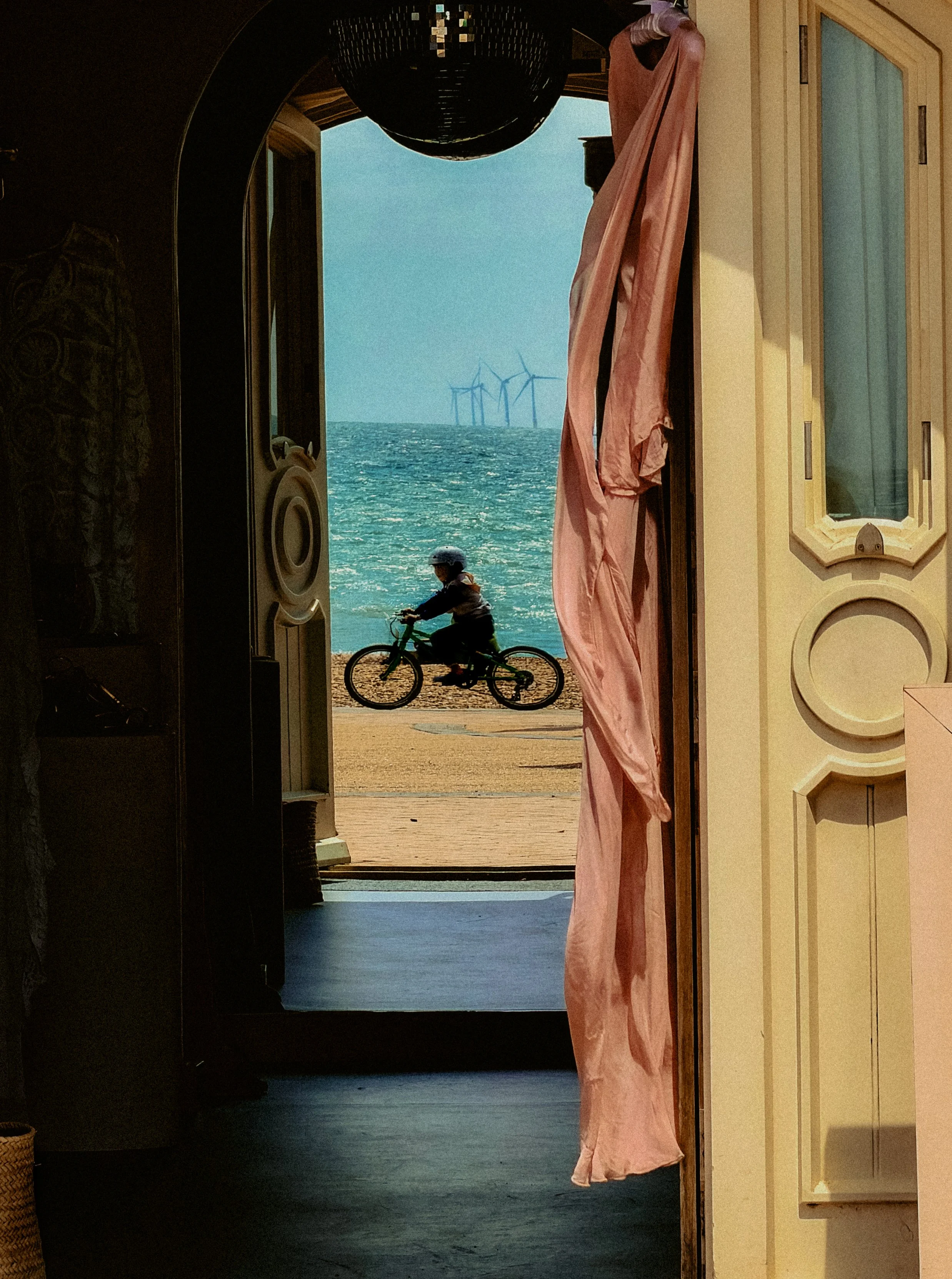 Reflection on Brighton Beach