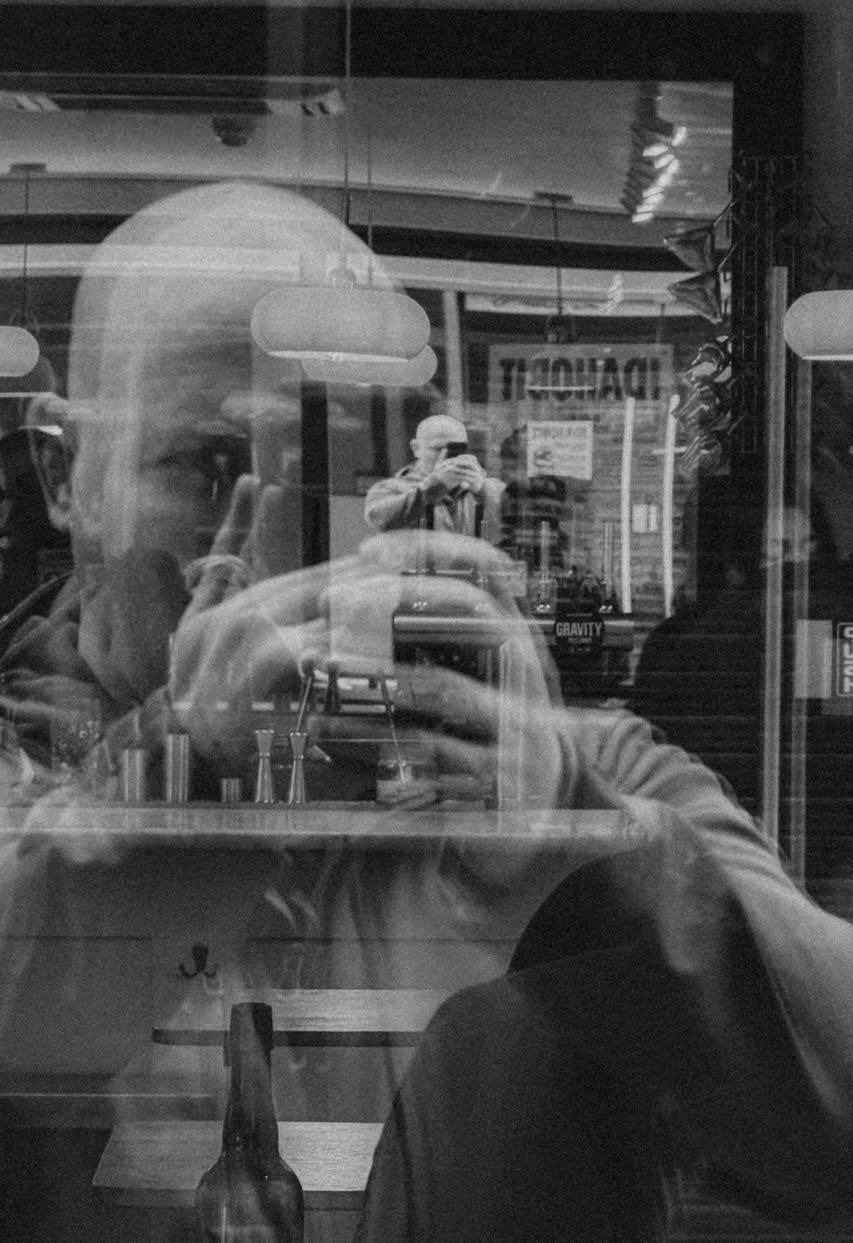 Andy Mobbs Street Photography Website, Self Portrait