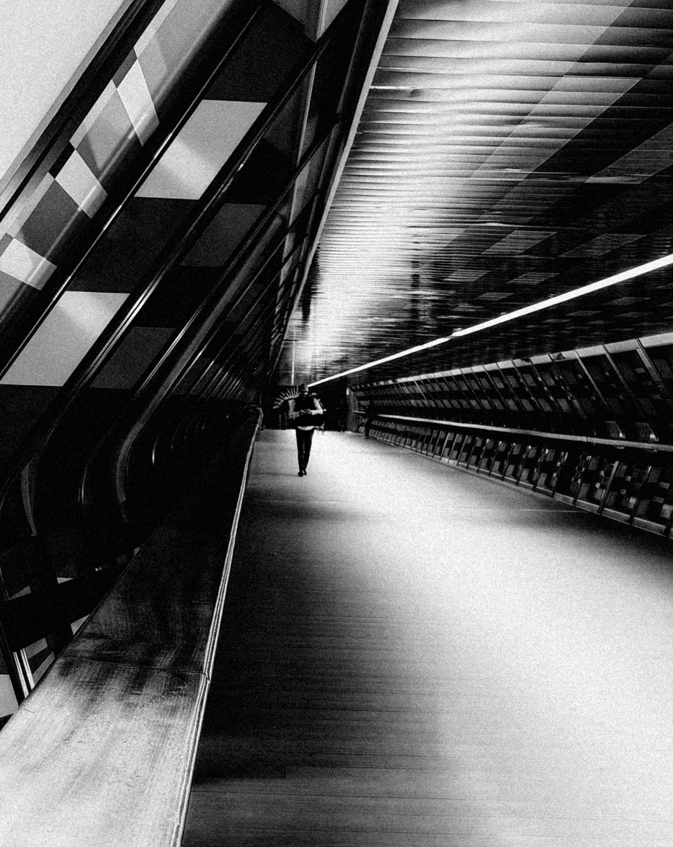 Adam's Plaza Bridge, Canary Wharf, London
