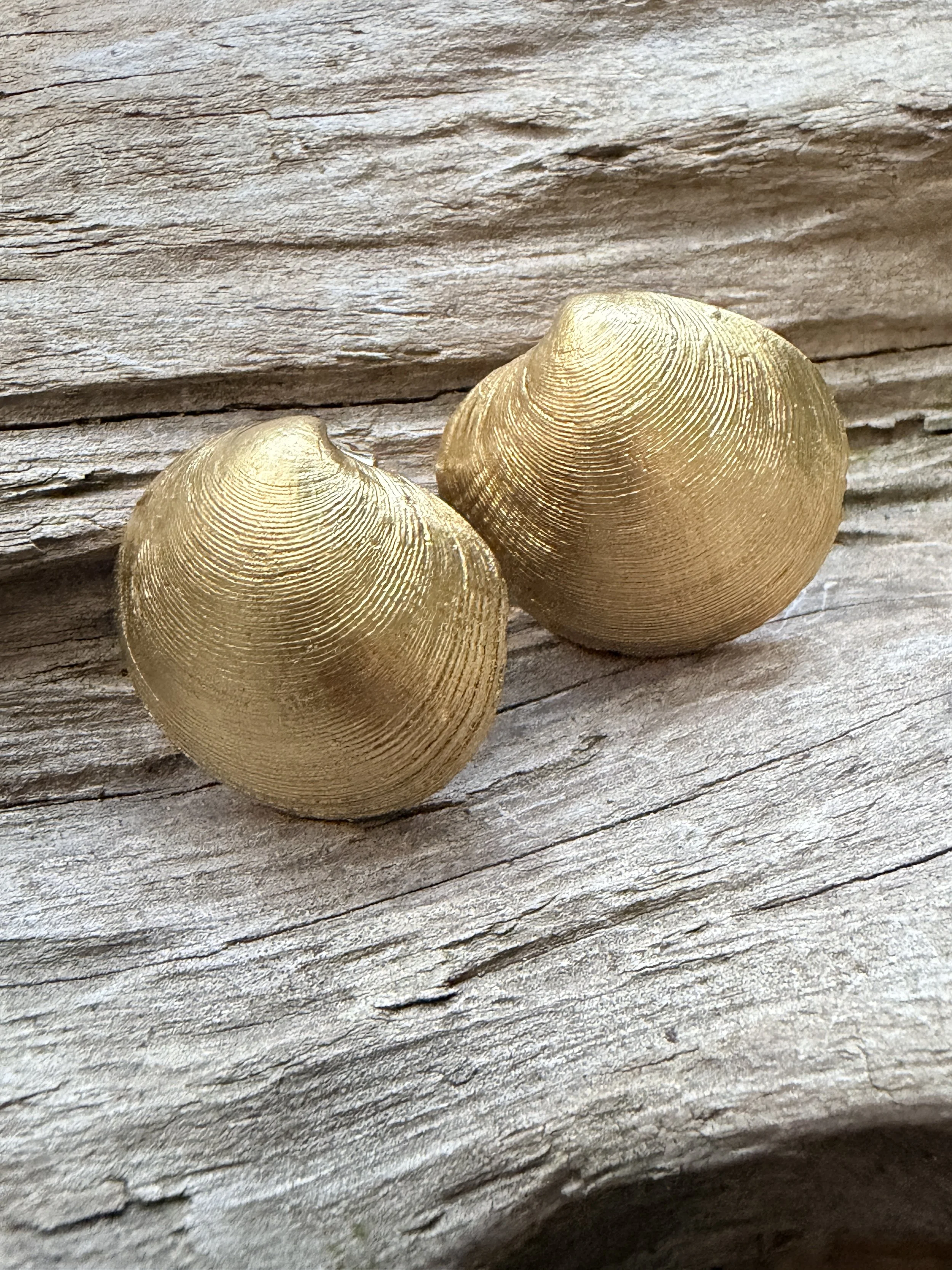 CLAM EARRINGS
