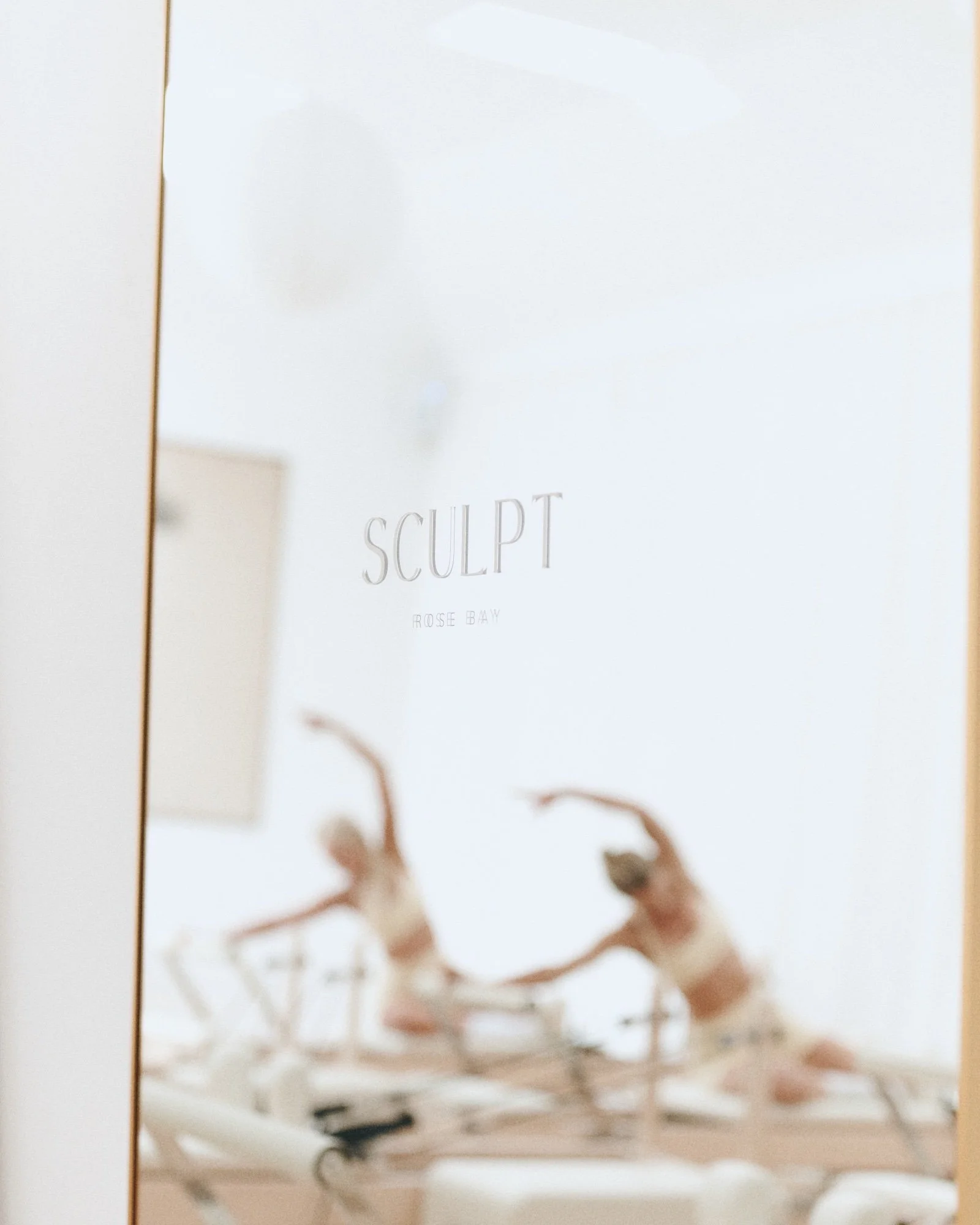 A class reflected in the SCULPT mirror