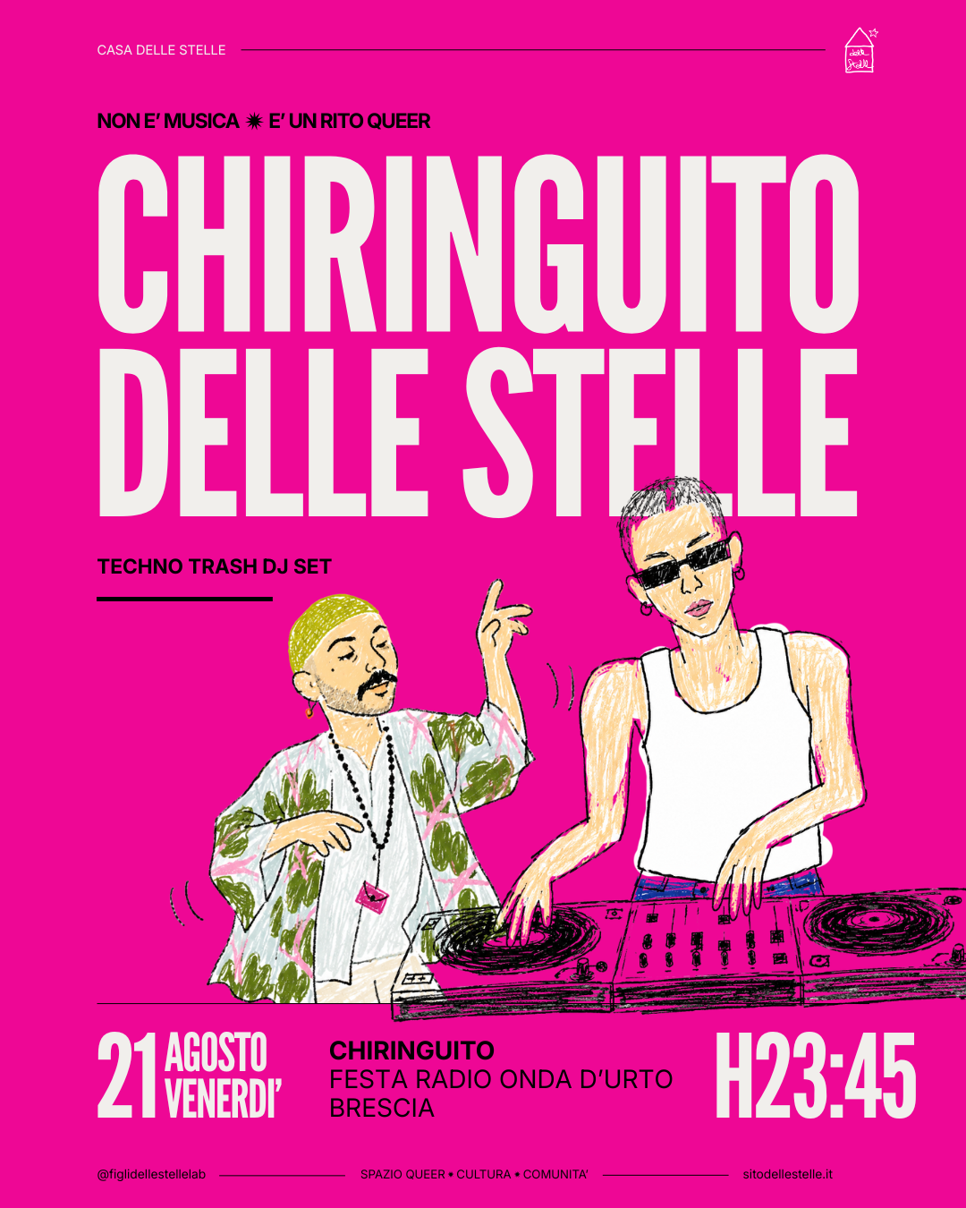 chiringuito-delle-stelle-festa-radio-onda-d-urto-brescia-locandina-casa-delle-stelle-2026-2027