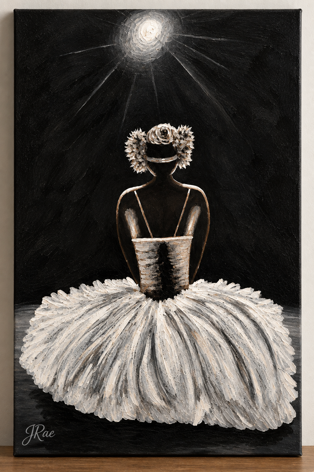 Before the Music – Printable Ballerina Fine Art